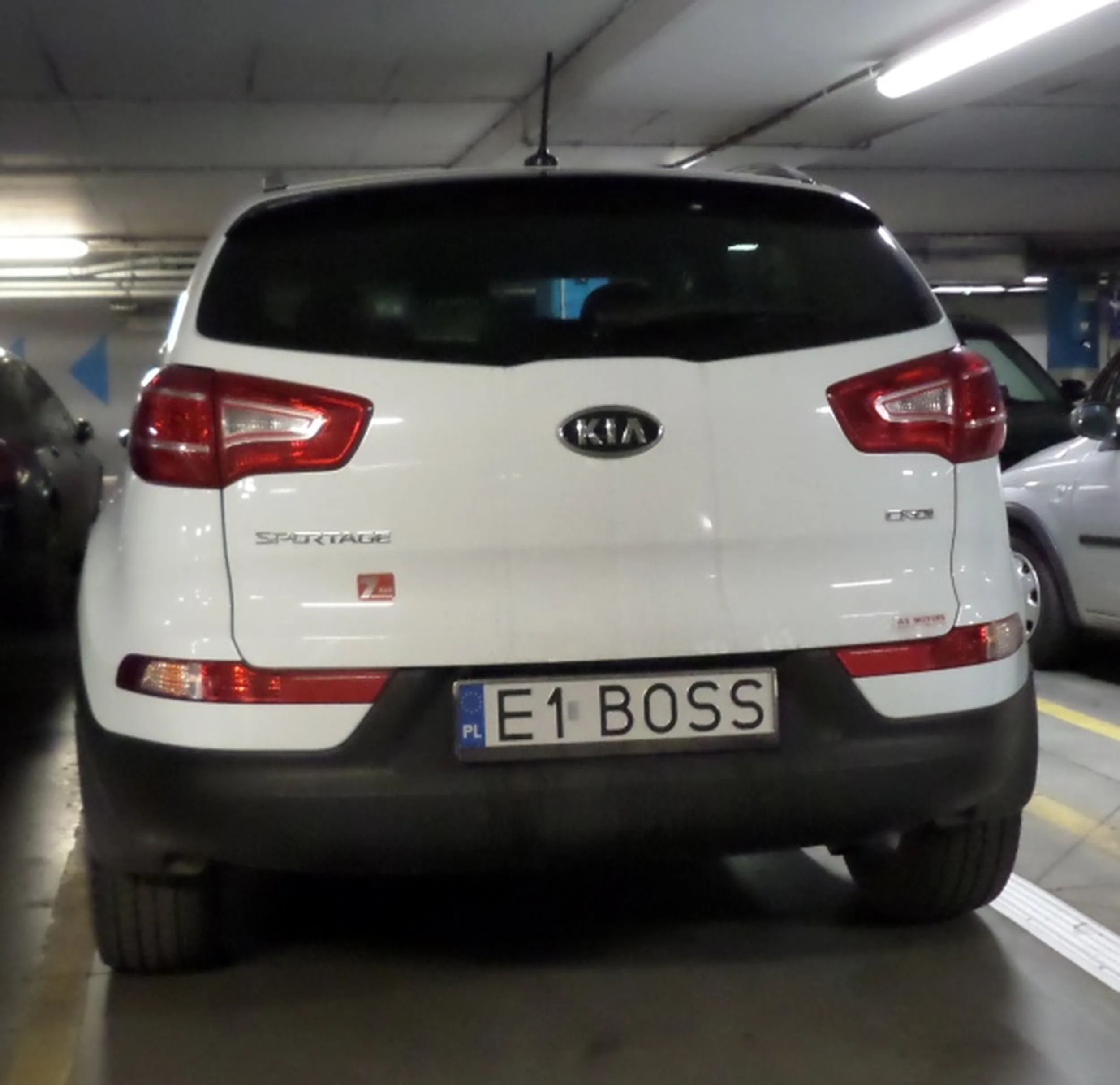 Fajny numer, blacha E1 BOSS