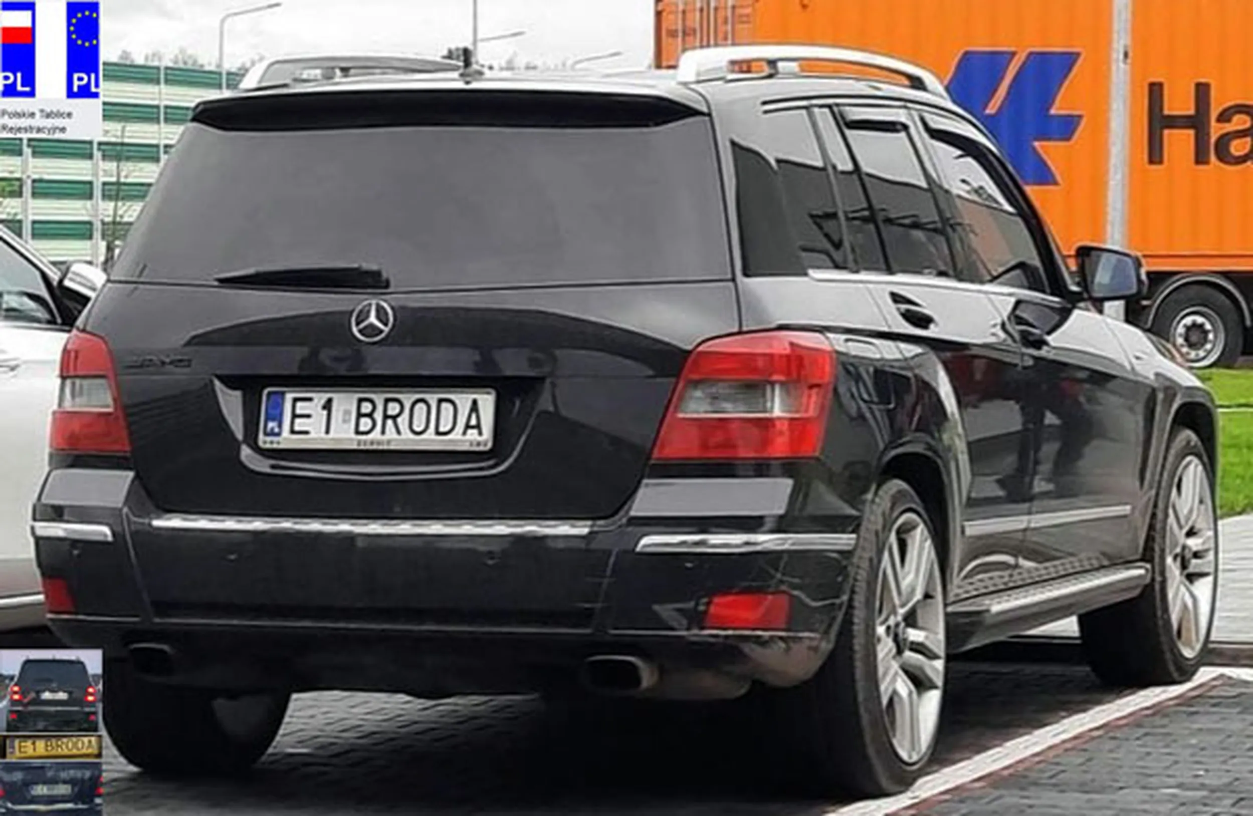 Fajny numer, blacha E1 BRODA