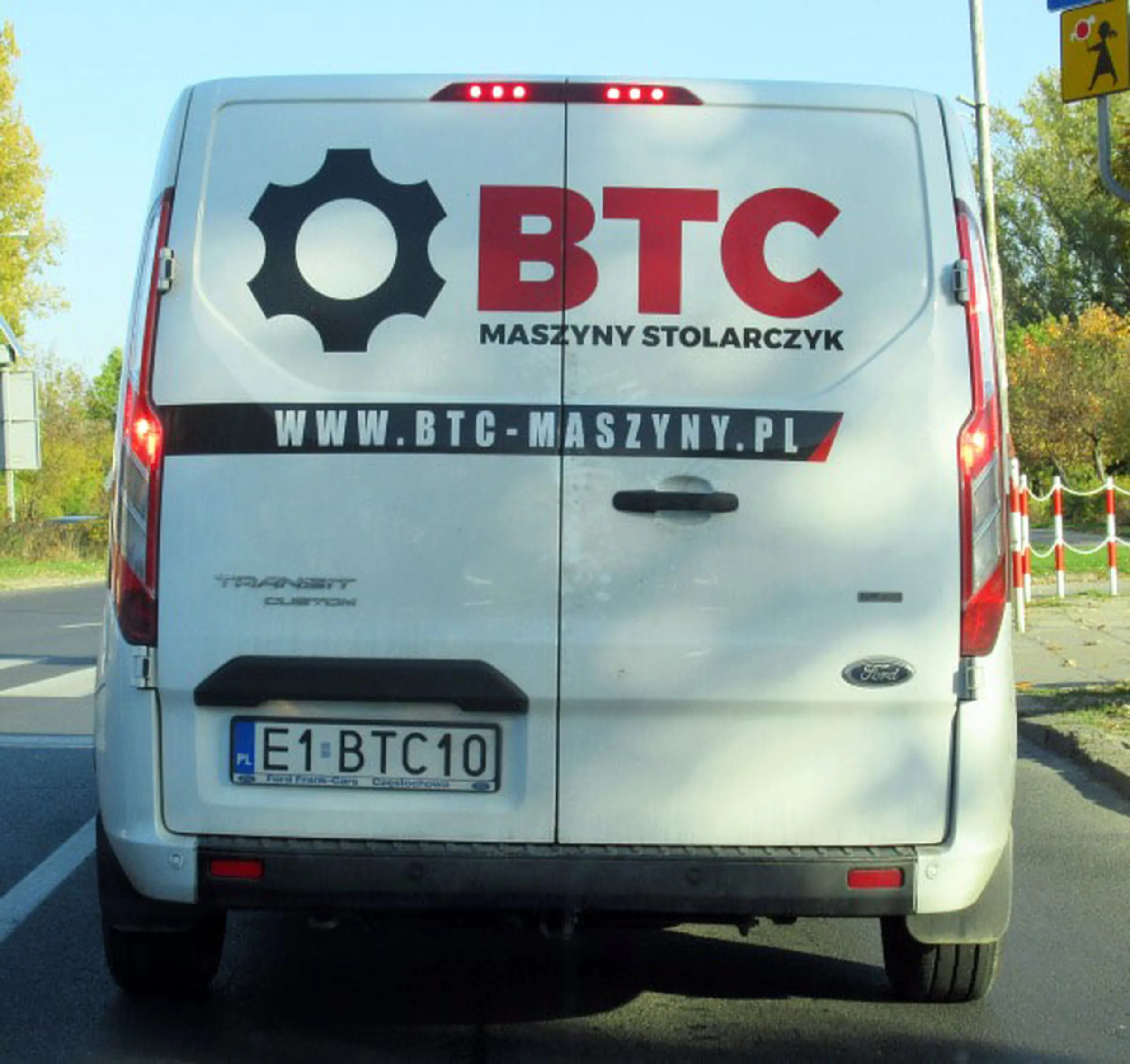 Fajny numer, blacha E1 BTC10