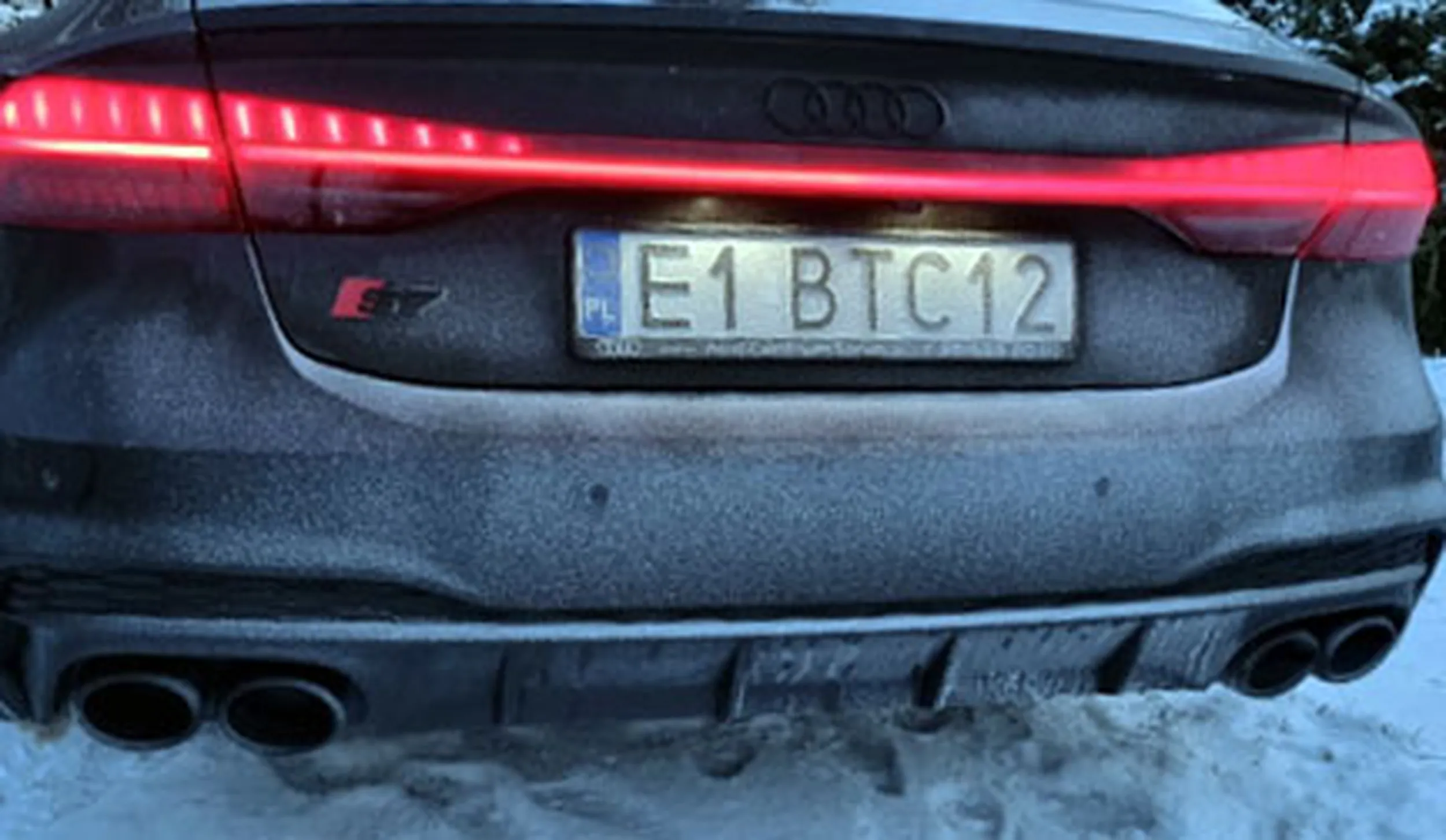 Fajny numer, blacha E1 BTC12