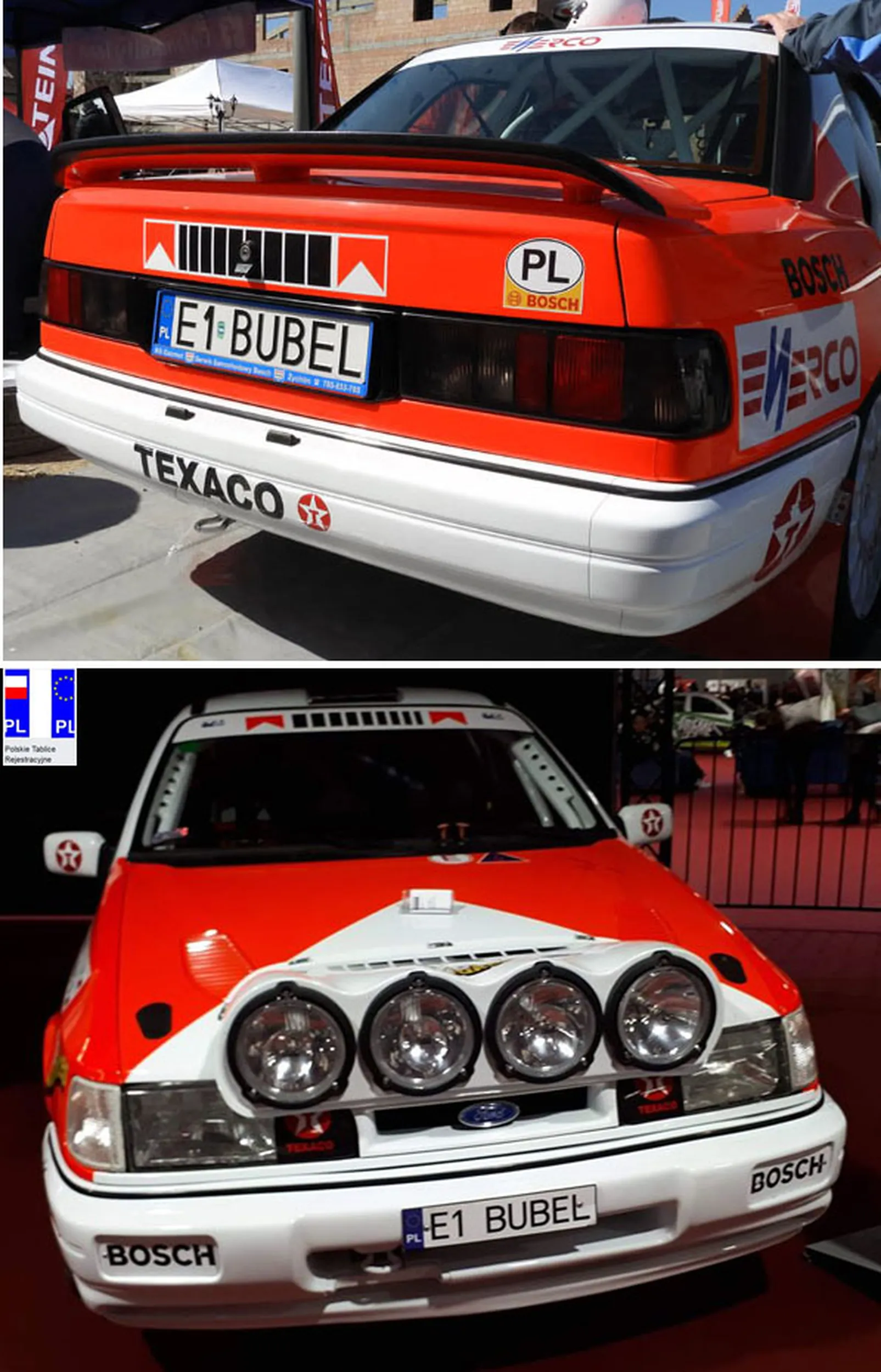 Fajny numer, blacha E1 BUBEL