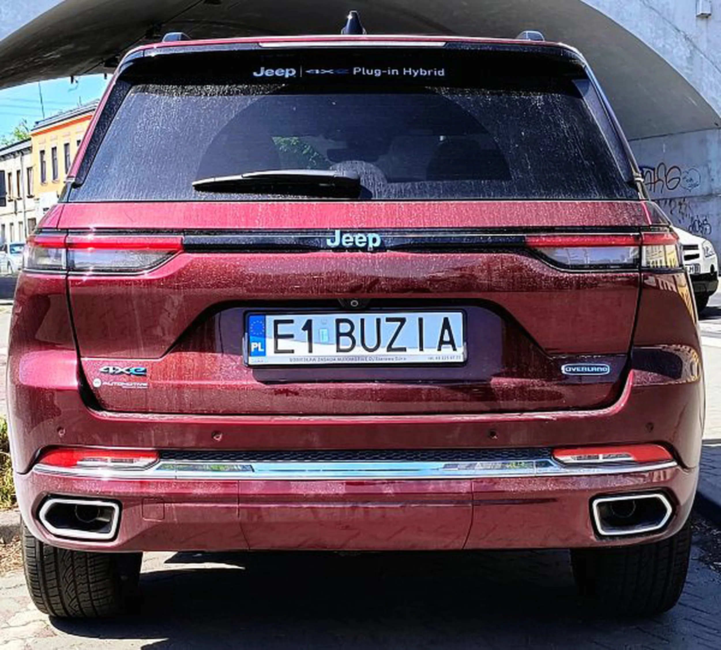 Fajny numer, blacha E1 BUZIA