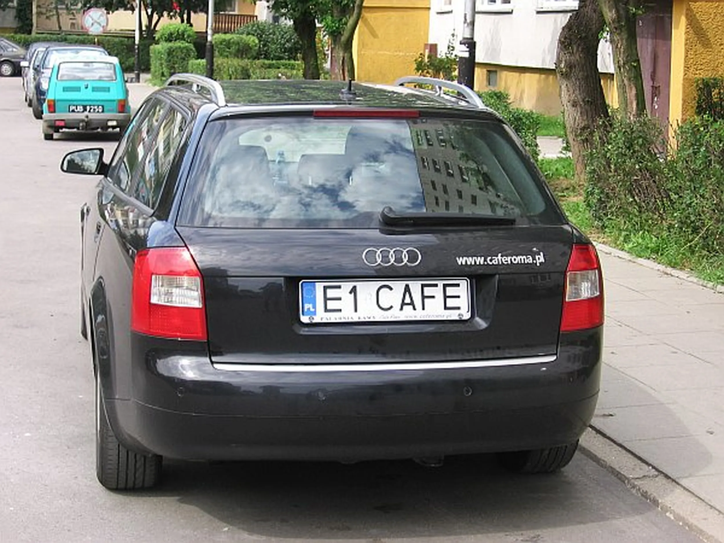Fajny numer, blacha E1 CAFE