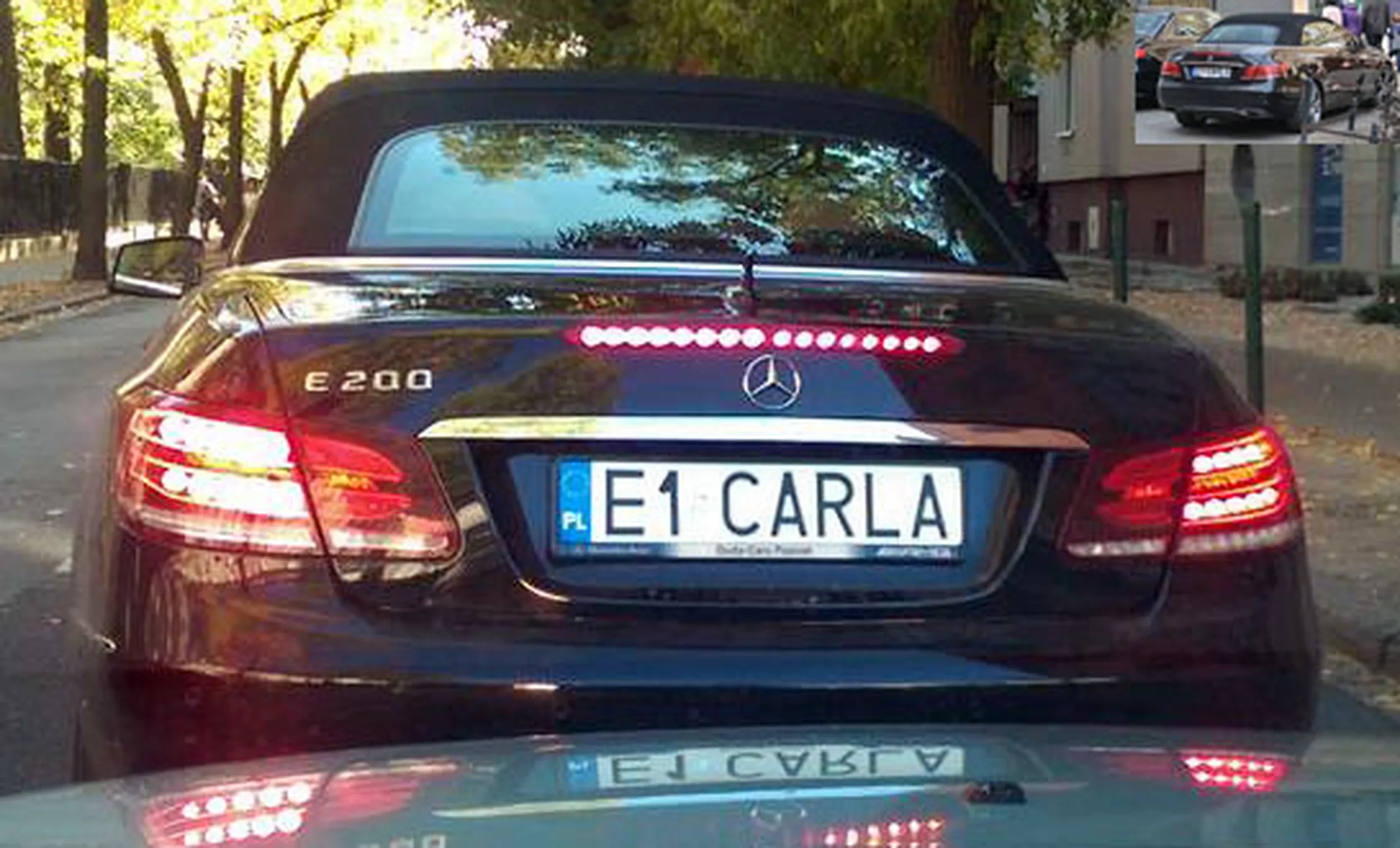 Fajny numer, blacha E1 CARLA