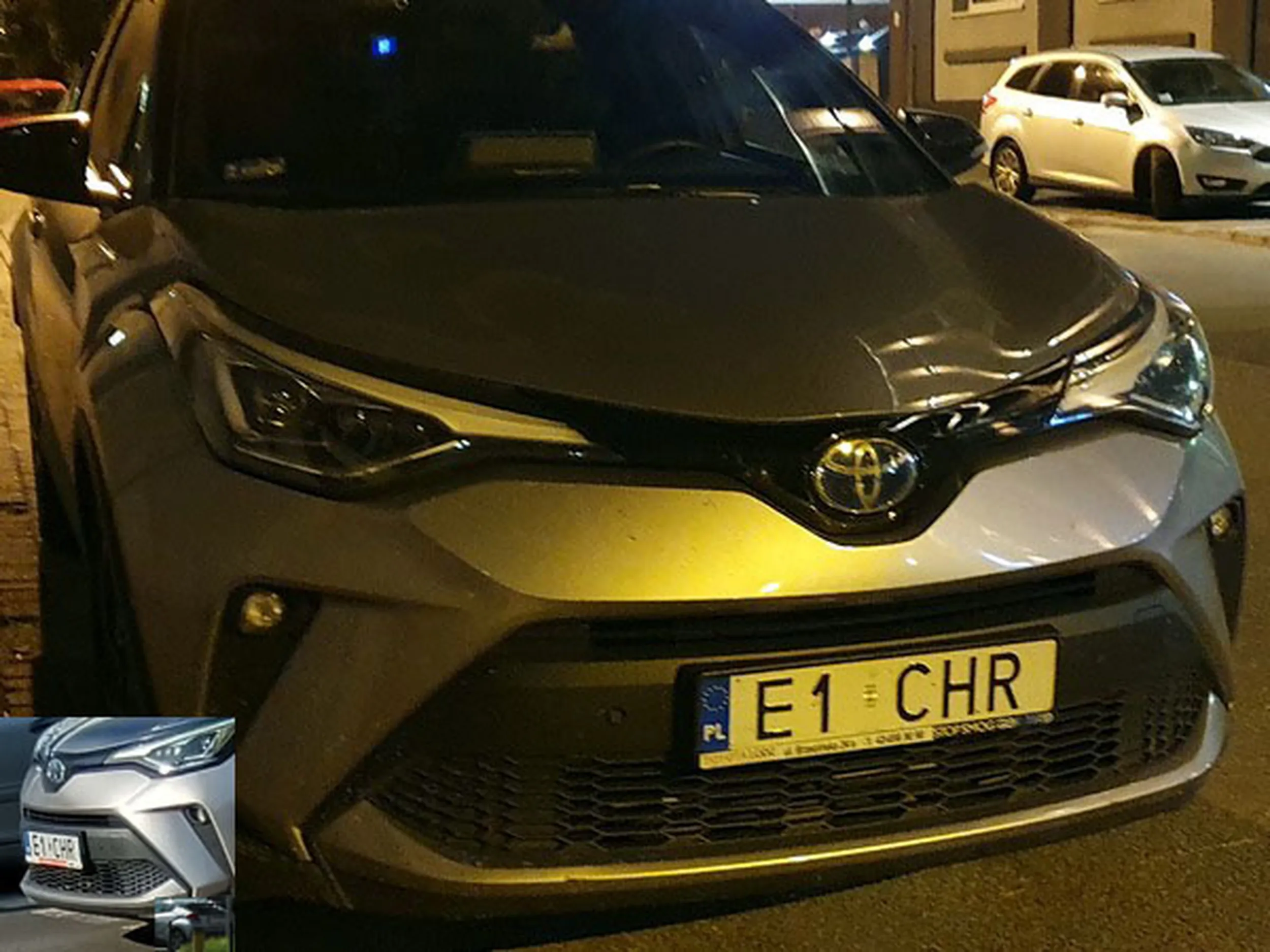 Fajny numer, blacha E1 CHR