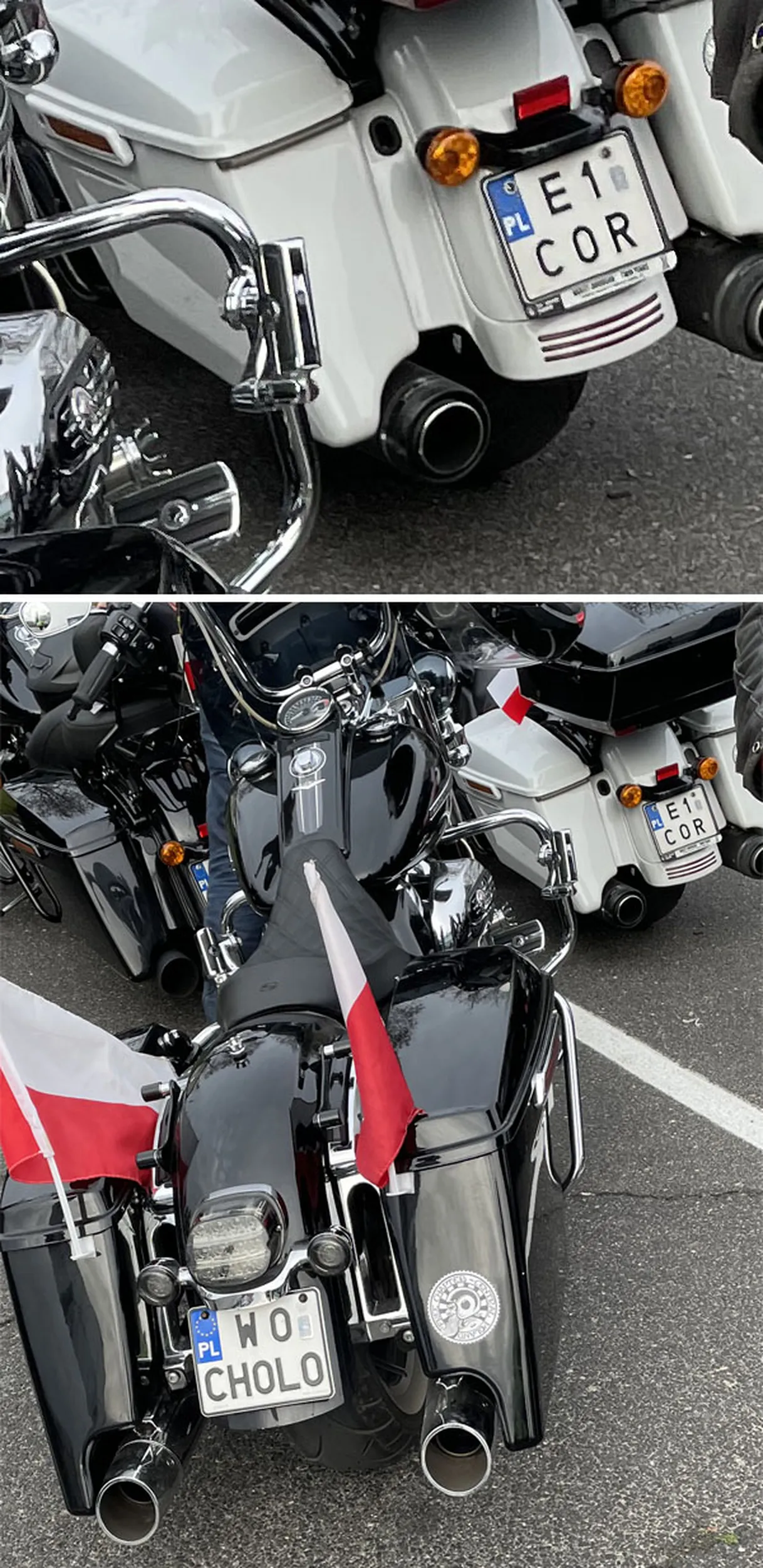 Fajny numer, blacha E1 COR