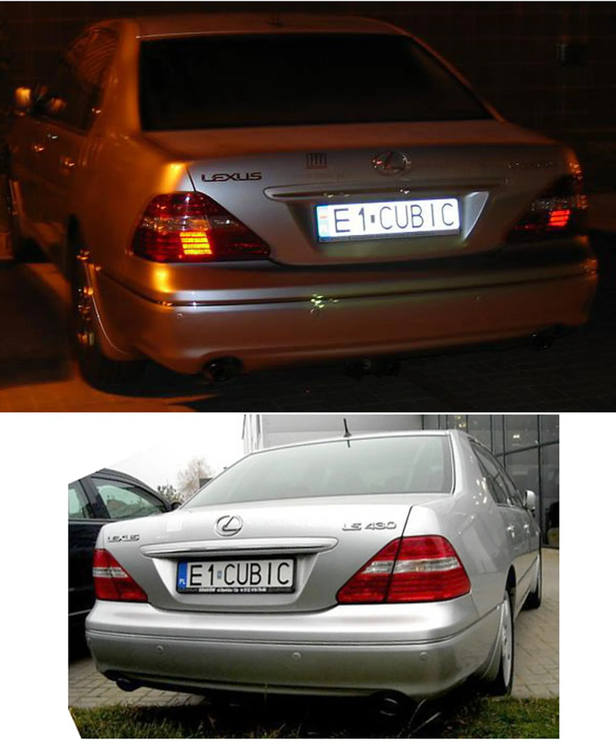 Fajny numer, blacha E1 CUBIC