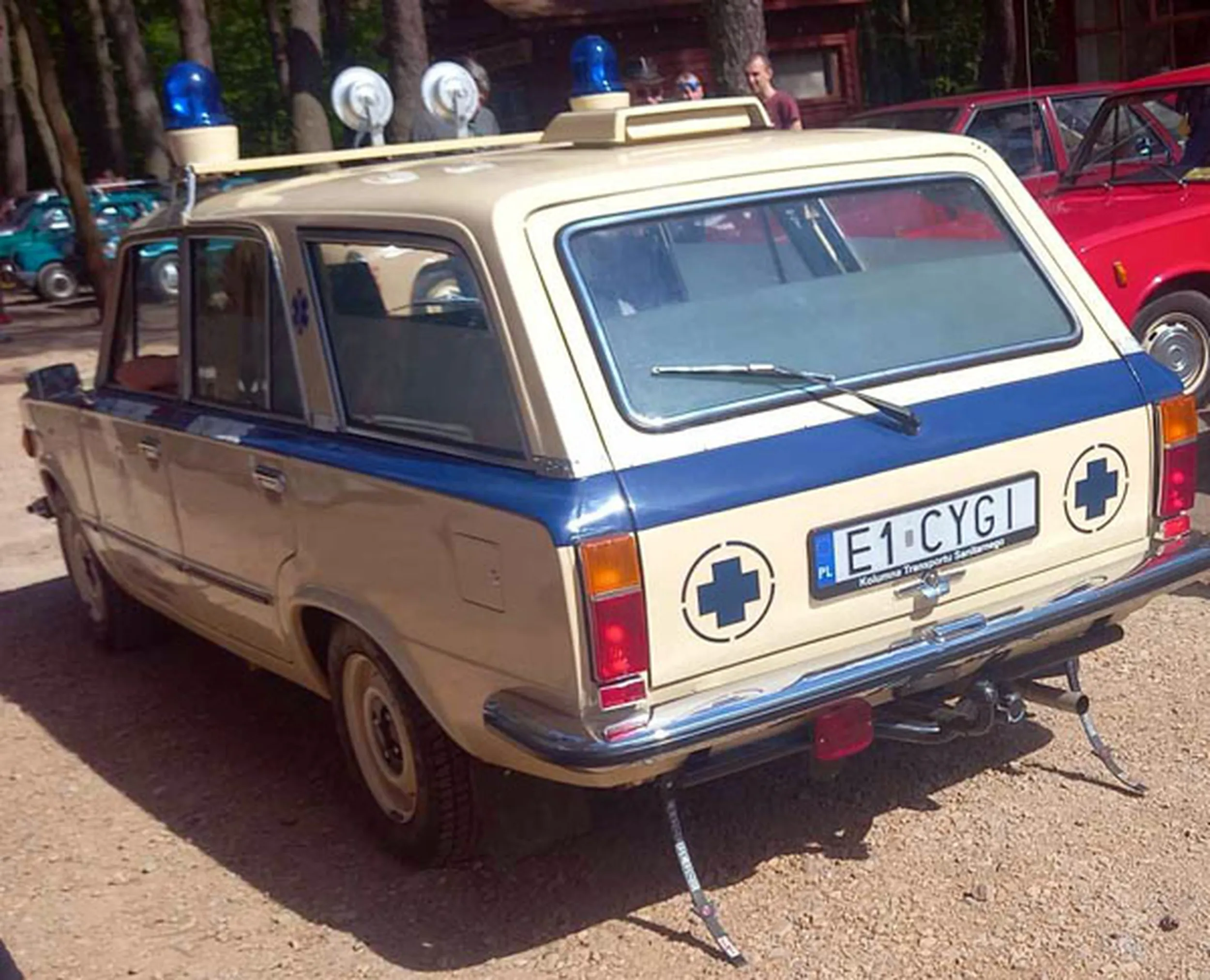 Fajny numer, blacha E1 CYGI