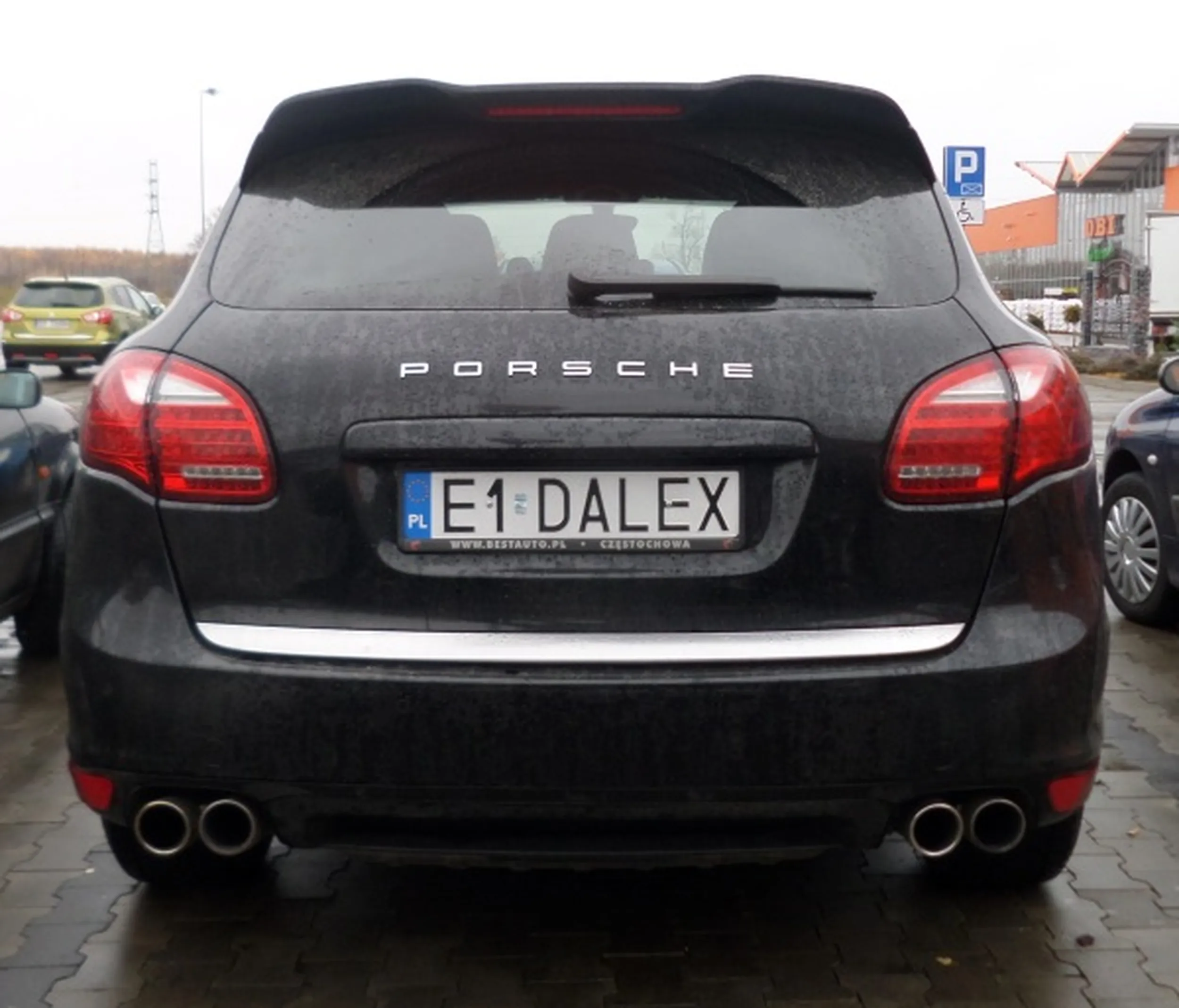 Fajny numer, blacha E1 DALEX