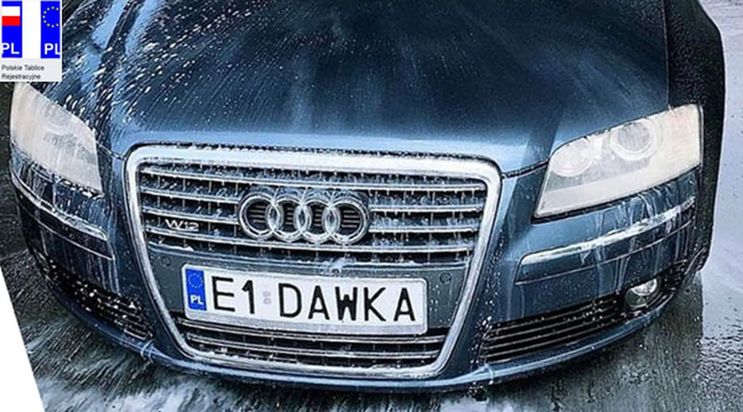 Fajny numer, blacha E1 DAWKA