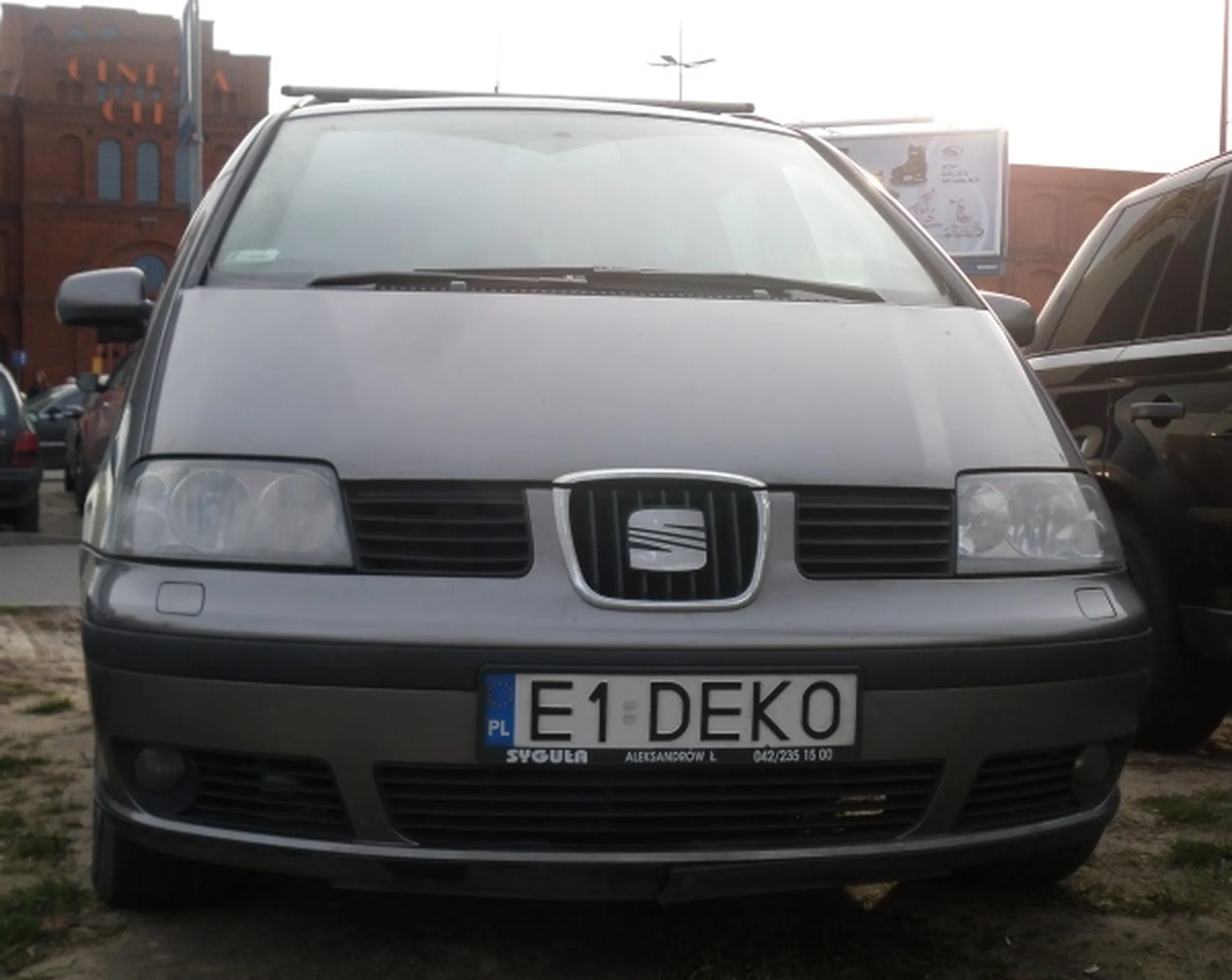 Fajny numer, blacha E1 DEKO