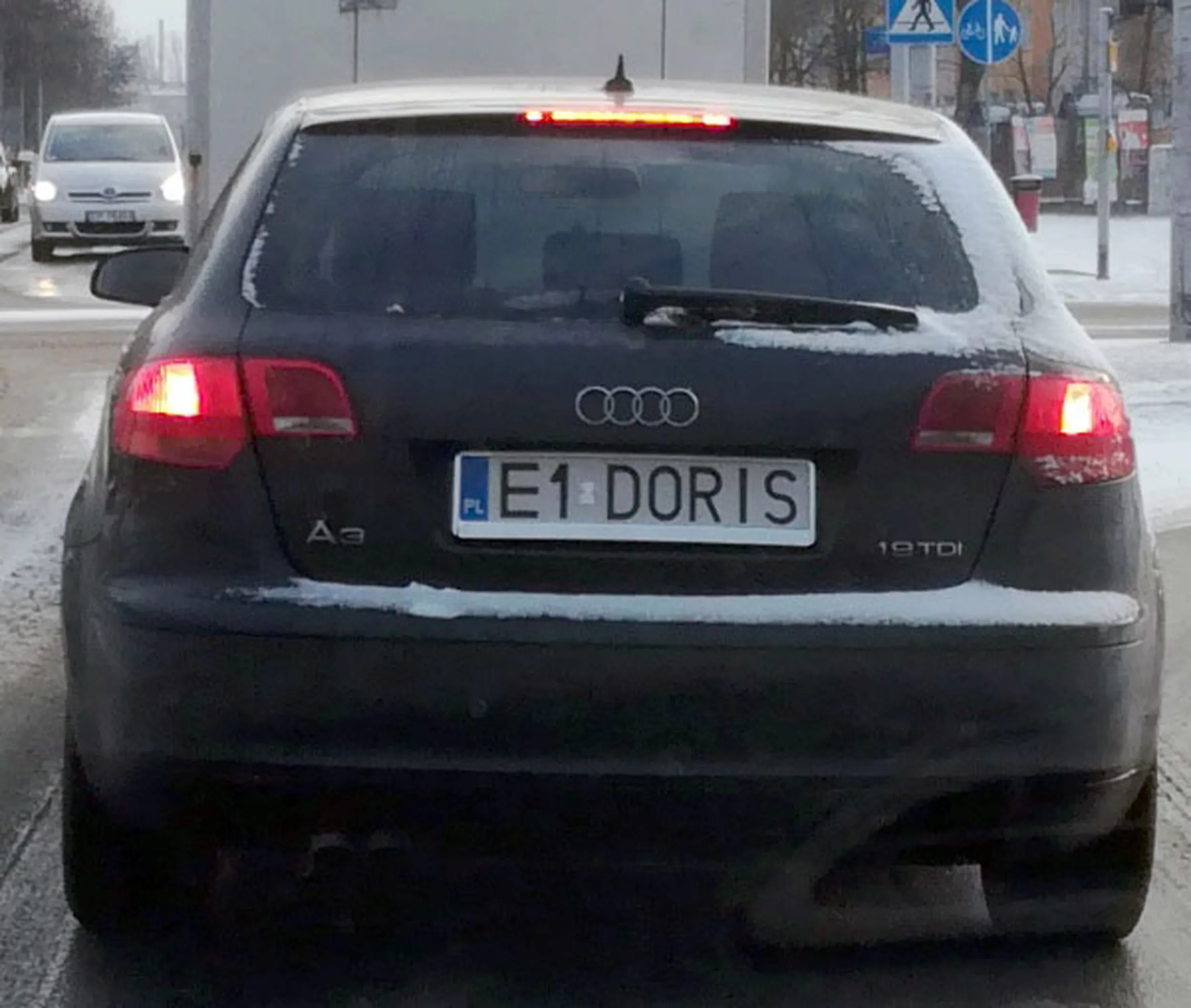 Fajny numer, blacha E1 DORIS