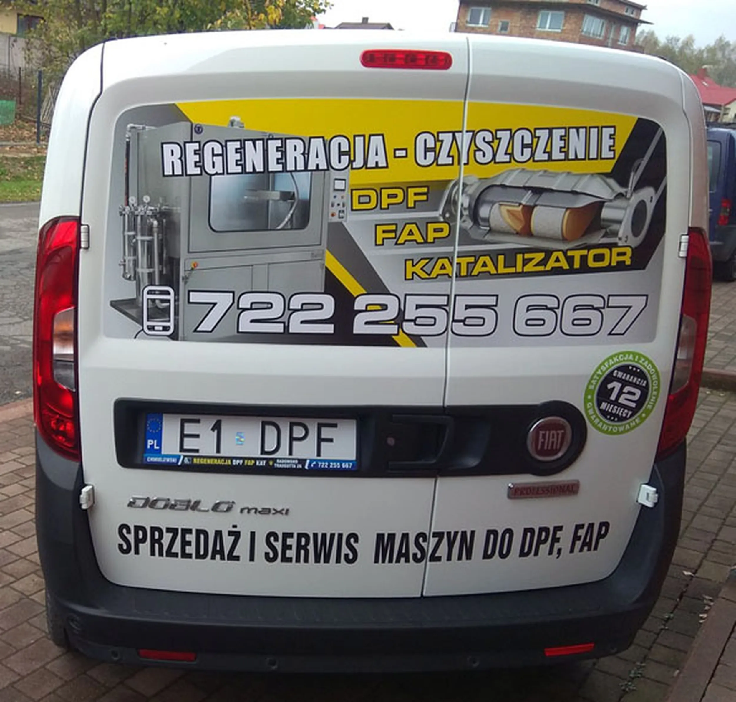 Fajny numer, blacha E1 DPF