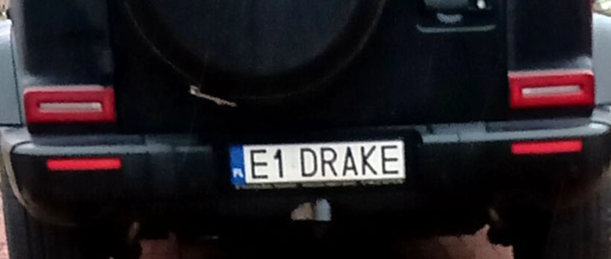 Fajny numer, blacha E1 DRAKE