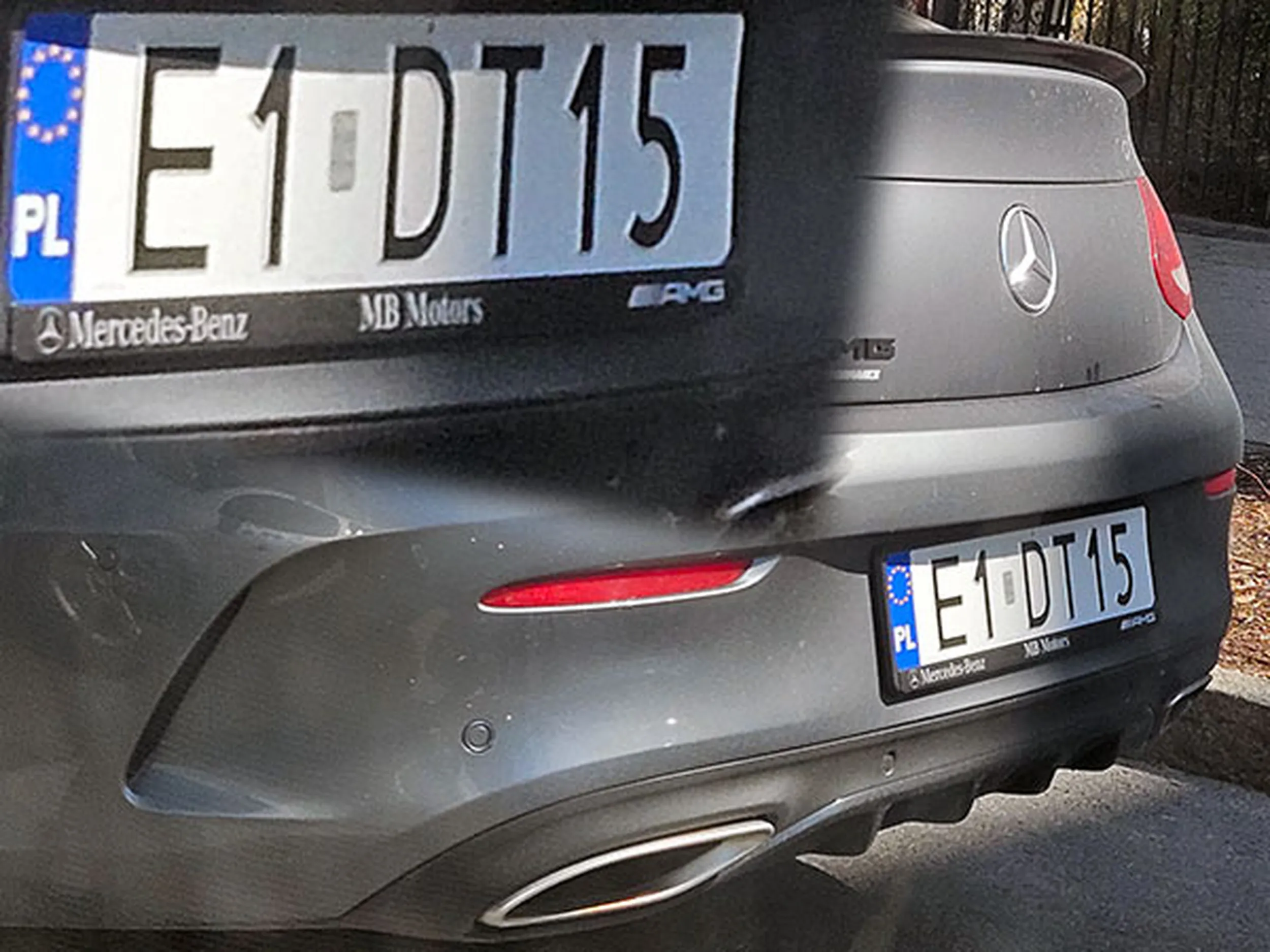 Fajny numer, blacha E1 DT15