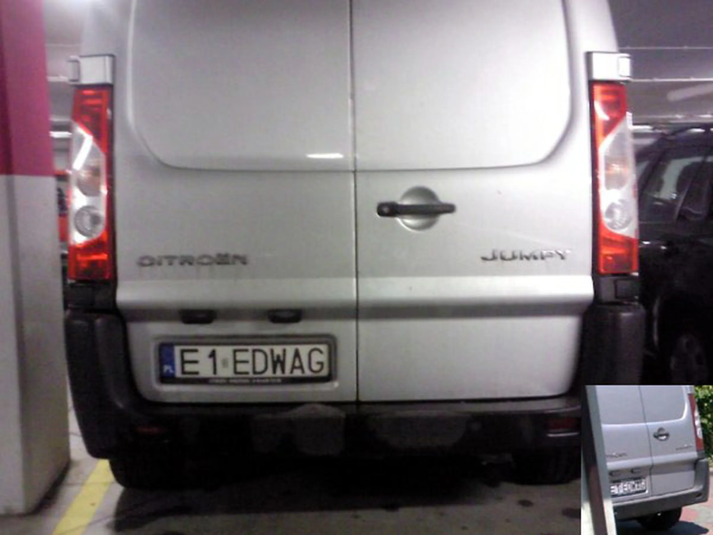 Fajny numer, blacha E1 EDWAG