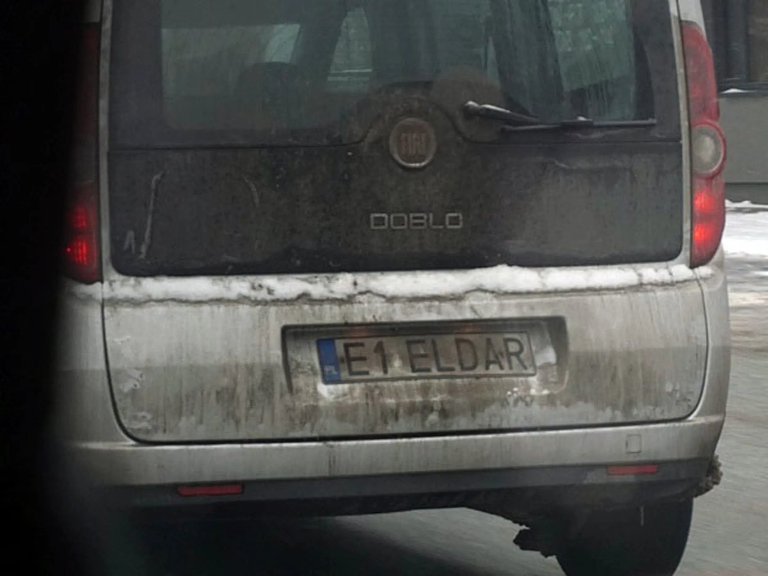 Fajny numer, blacha E1 ELDAR