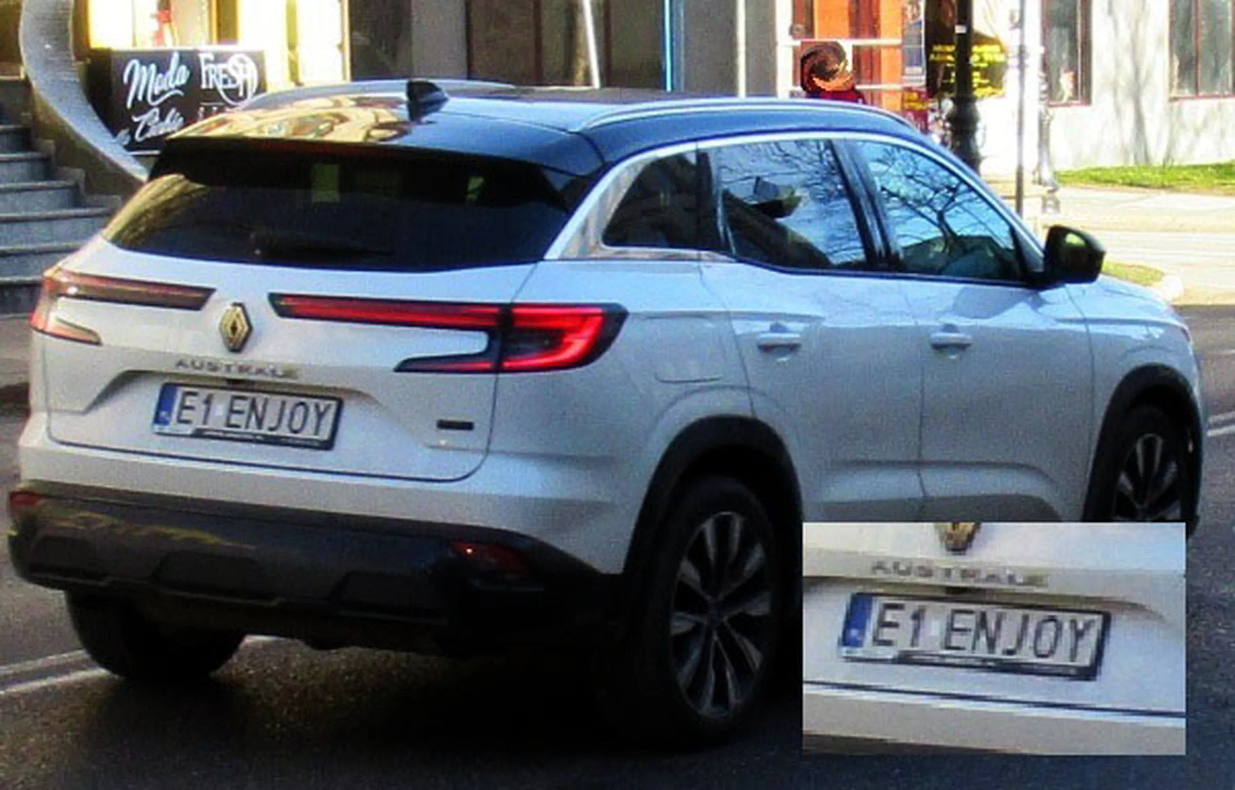 Fajny numer, blacha E1 ENJOY