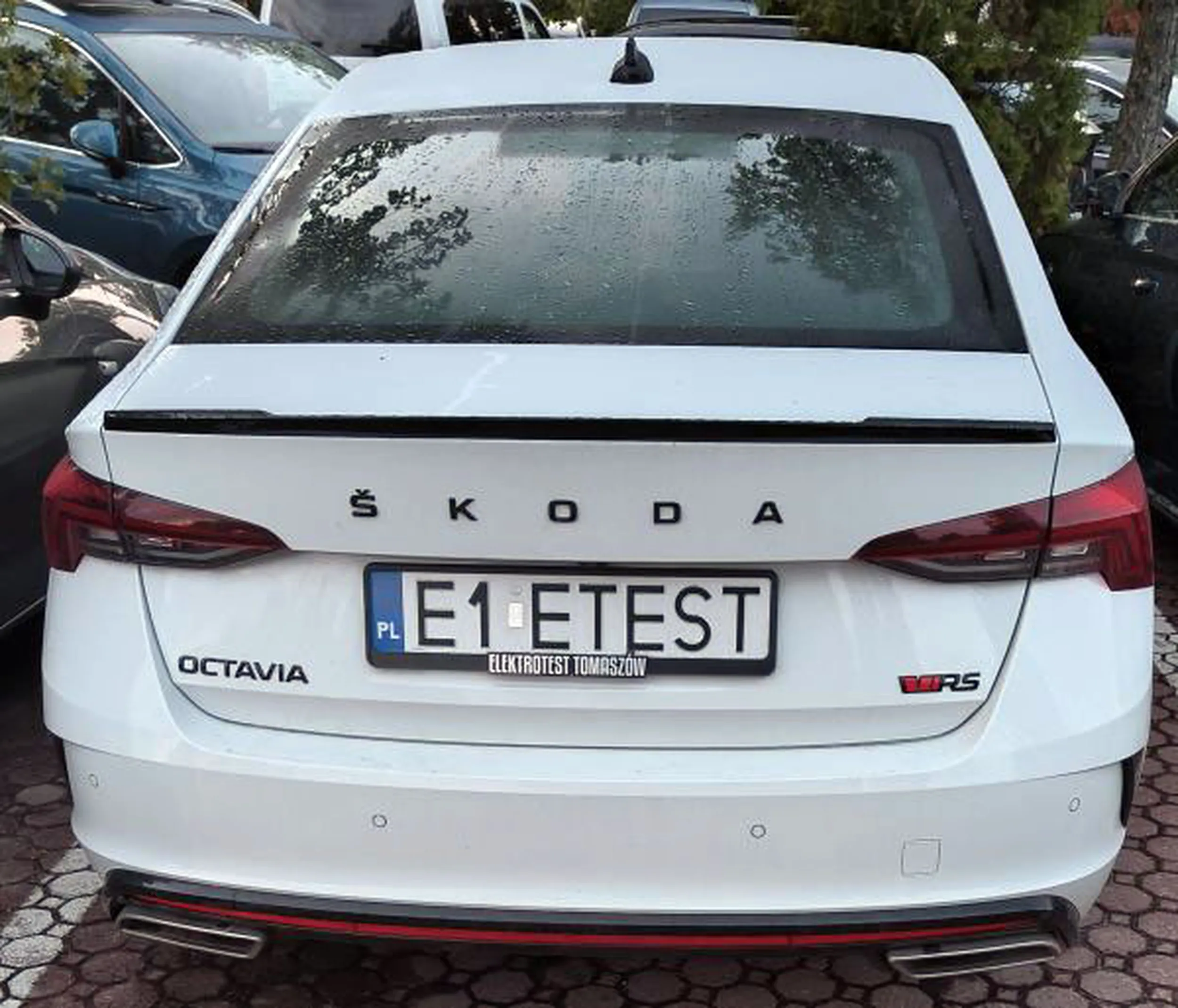 Fajny numer, blacha E1 ETEST