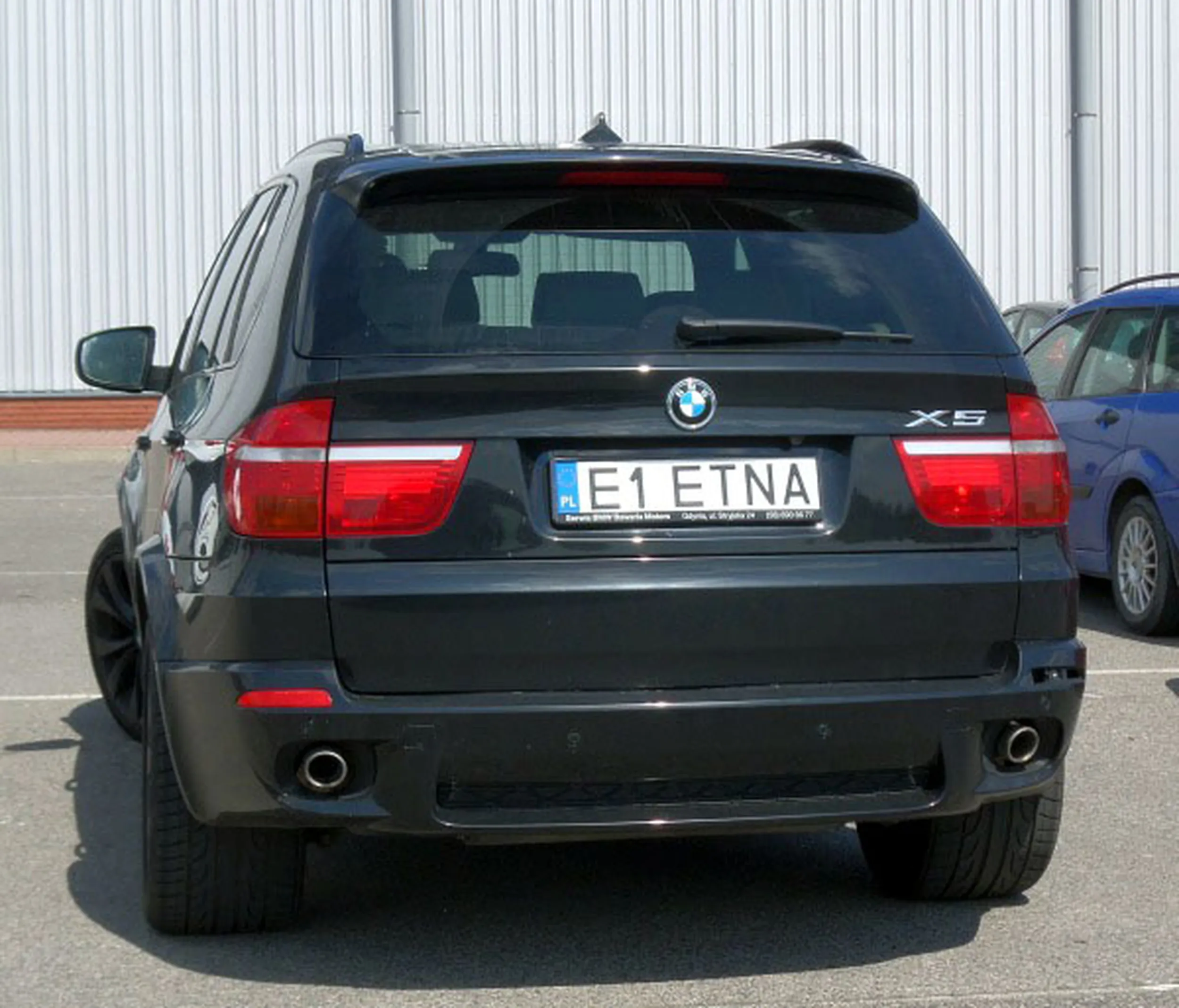 Fajny numer, blacha E1 ETNA