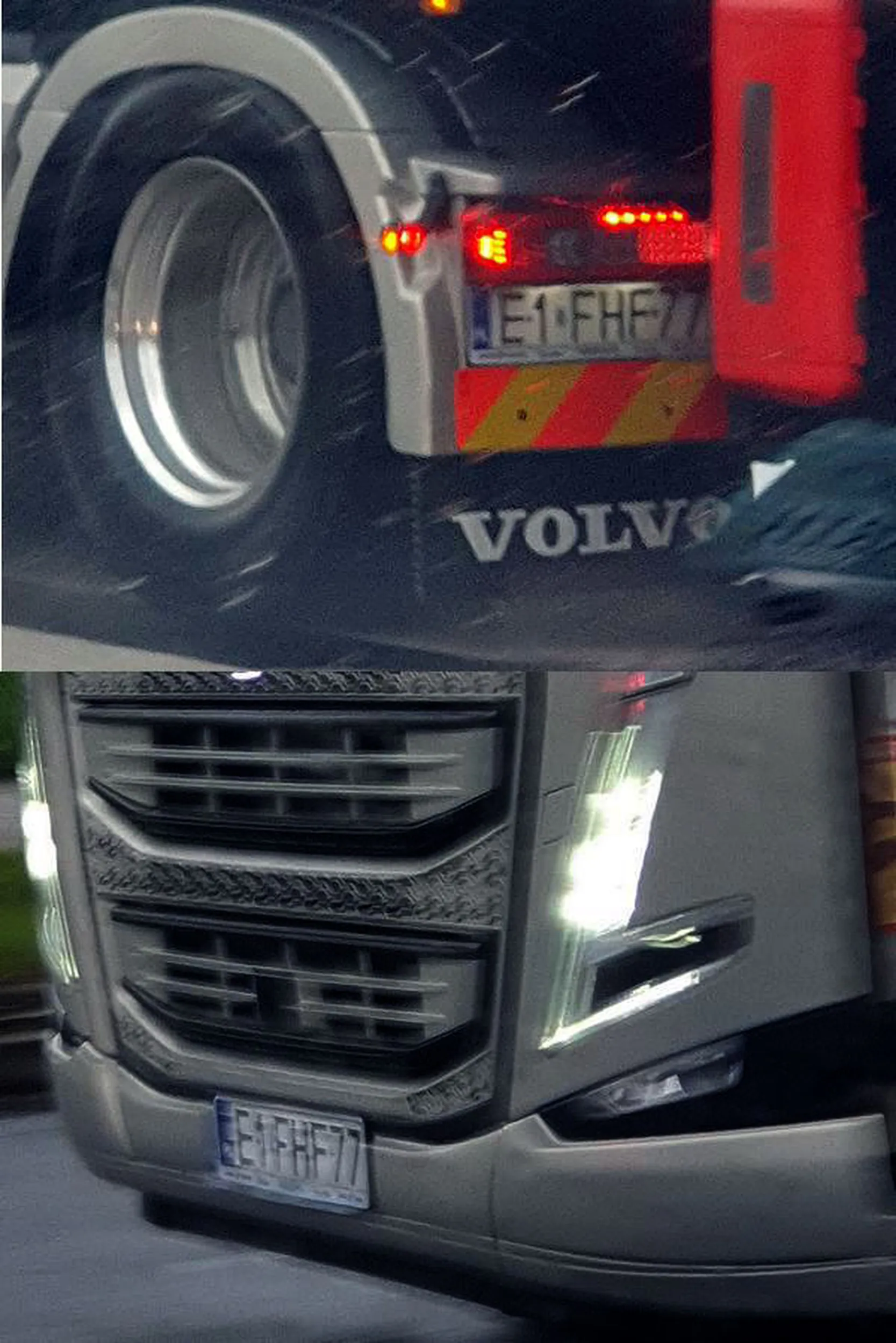 Fajny numer, blacha E1 FHF77