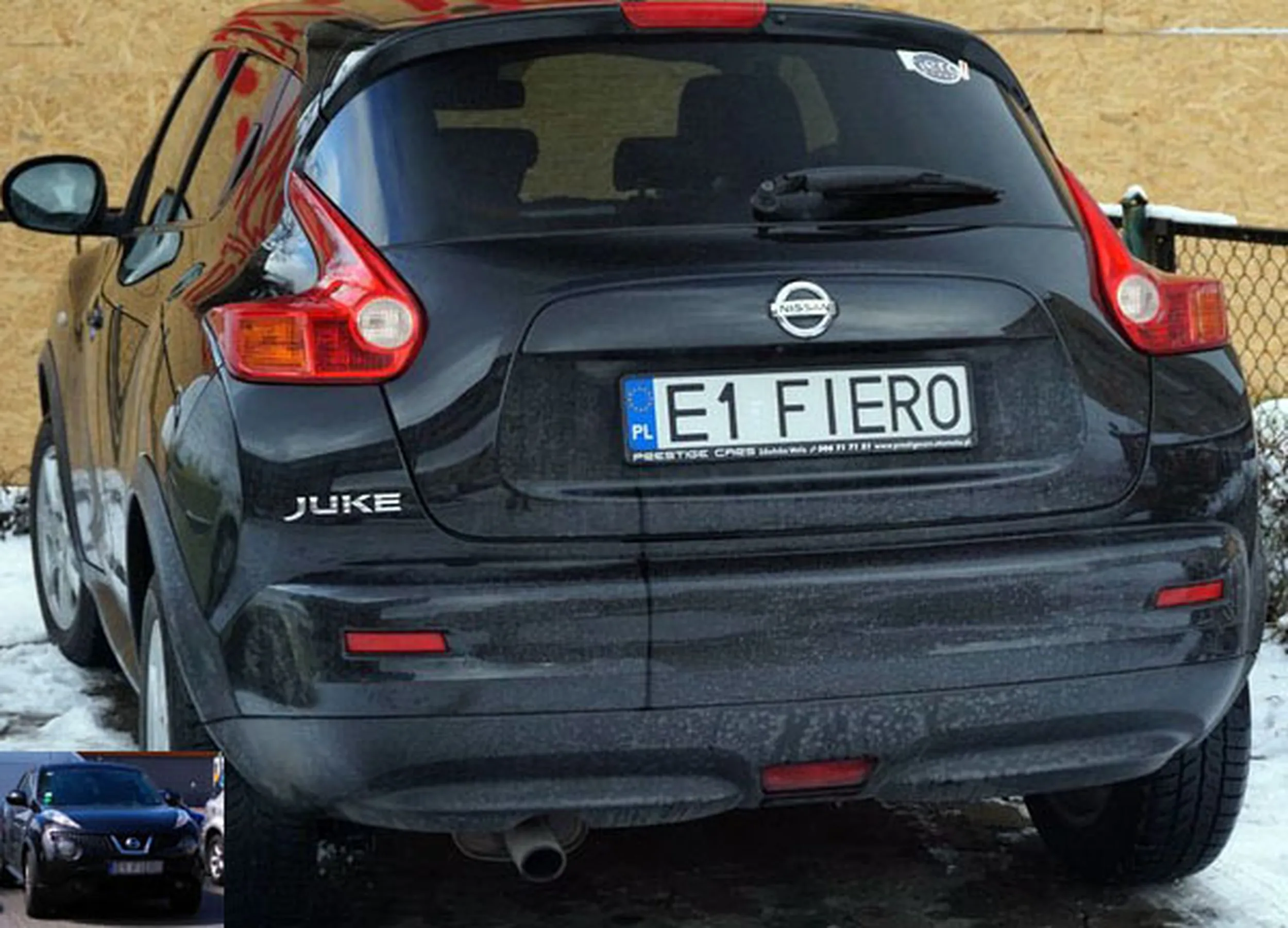 Fajny numer, blacha E1 FIERO