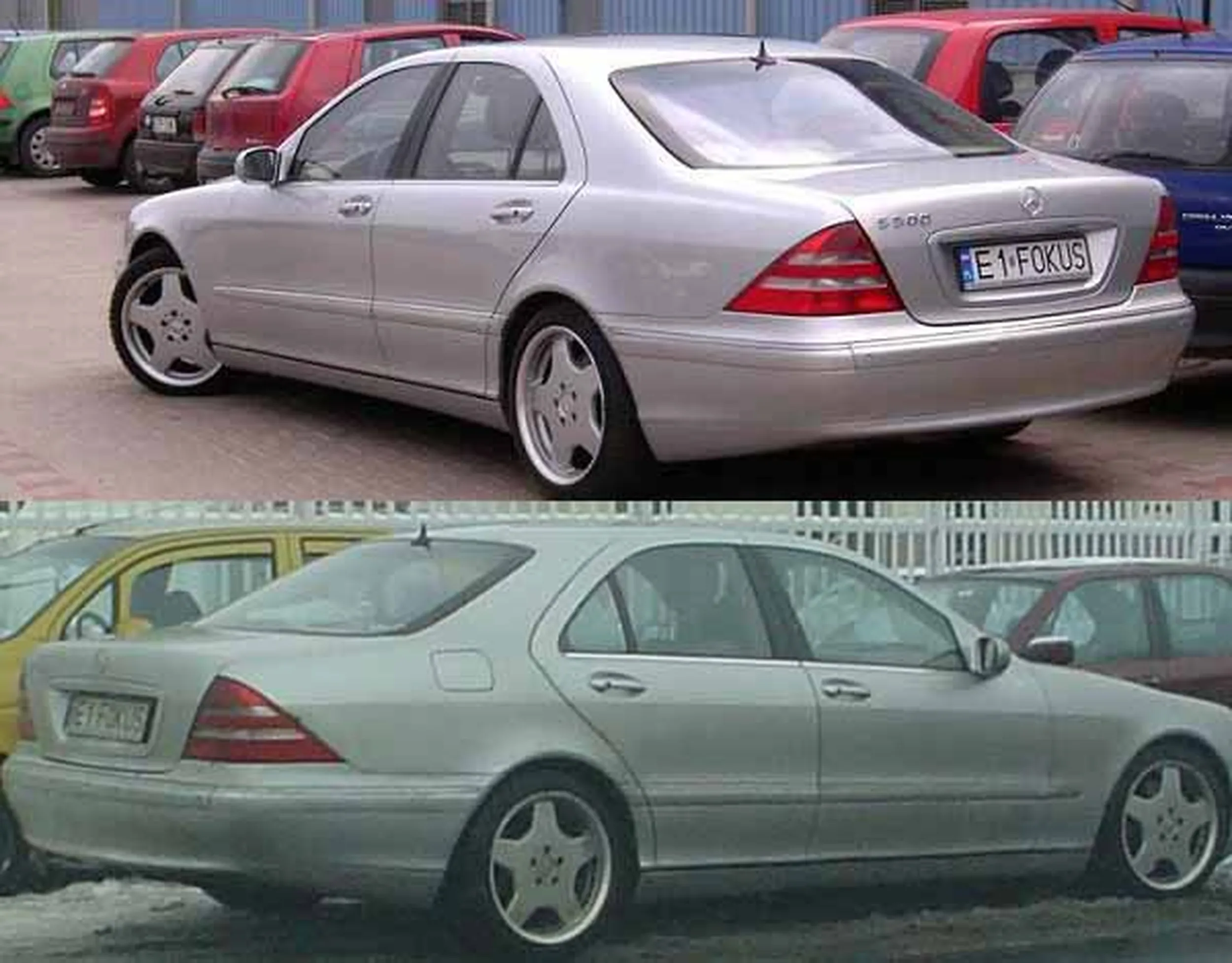 Fajny numer, blacha E1 FOKUS