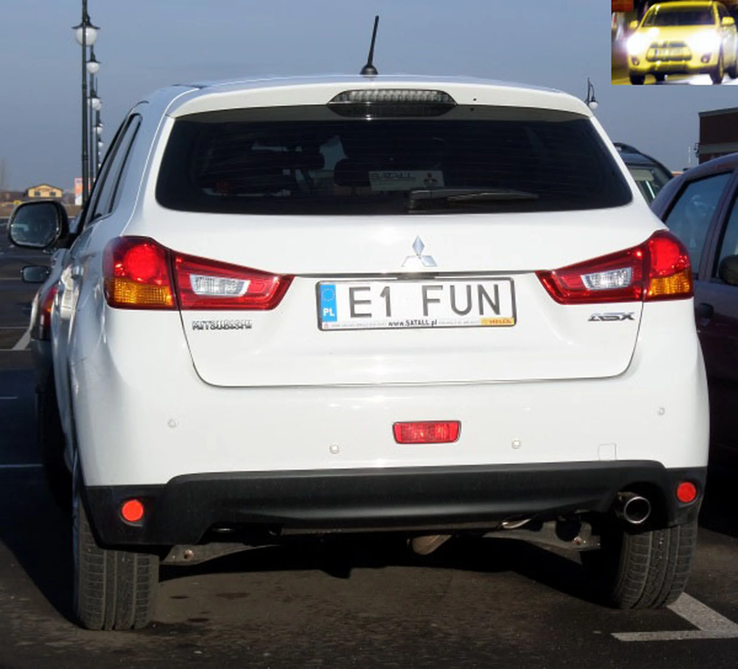 Fajny numer, blacha E1 FUN