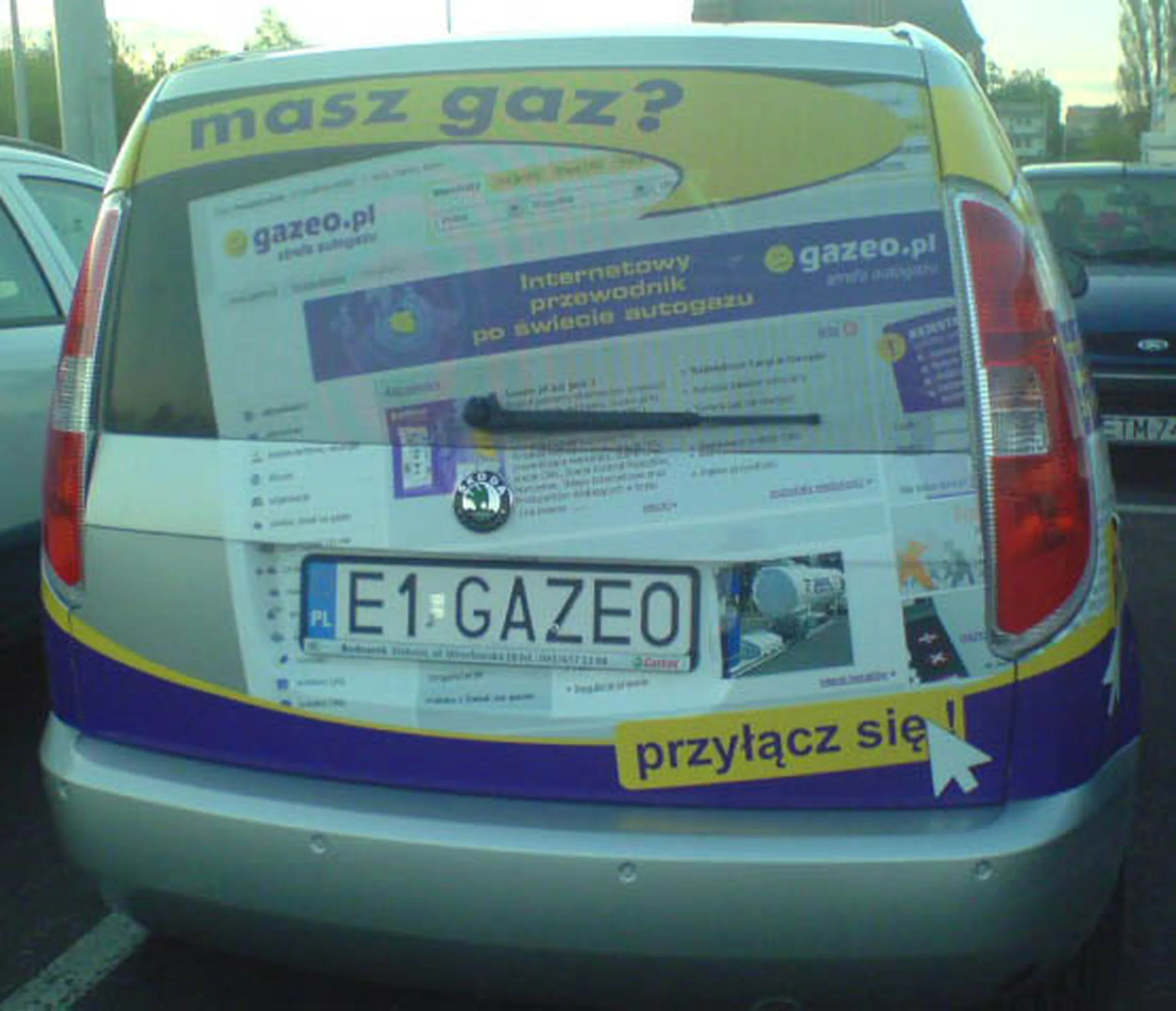 Fajny numer, blacha E1 GAZEO