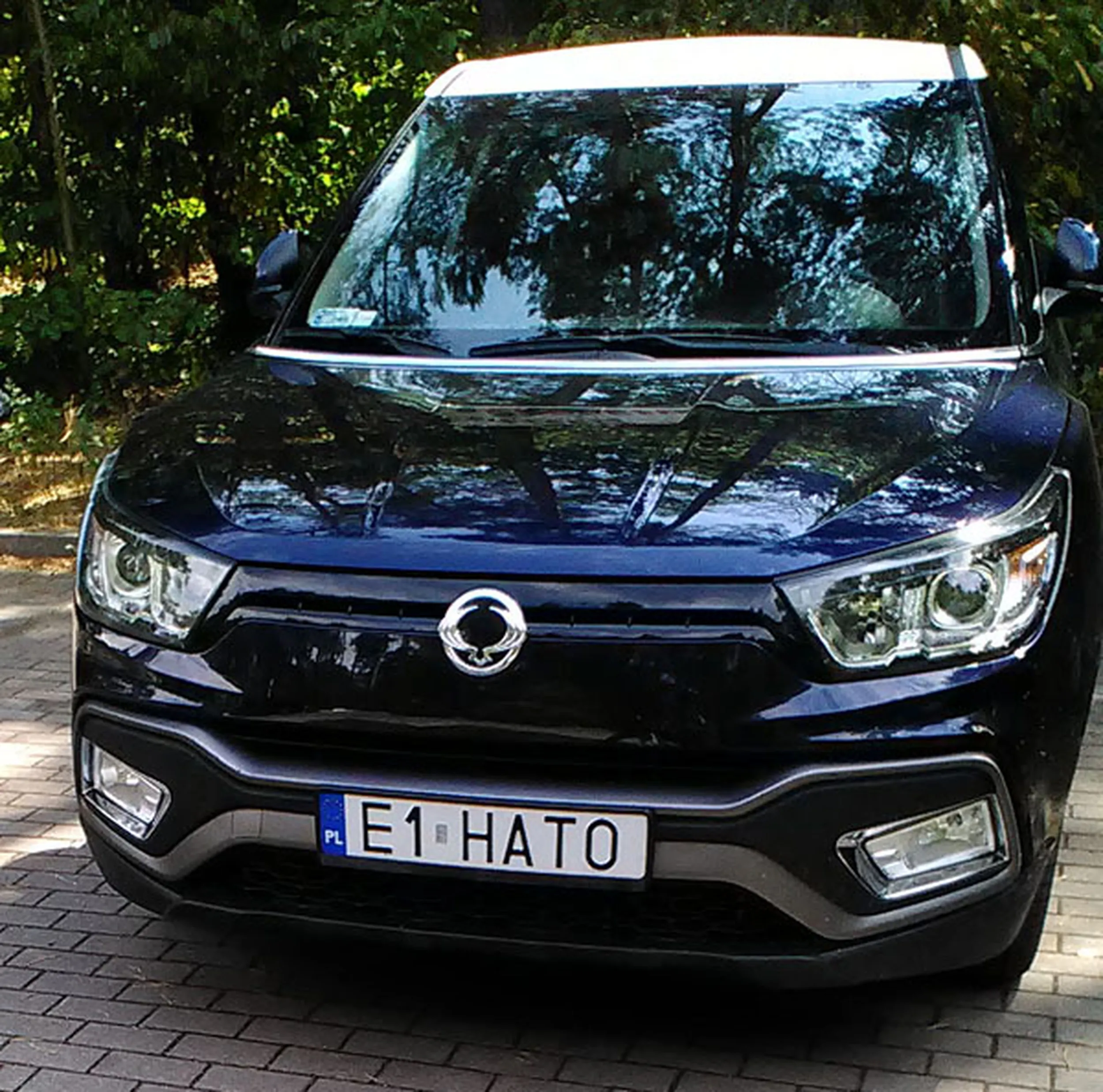 Fajny numer, blacha E1 HATO