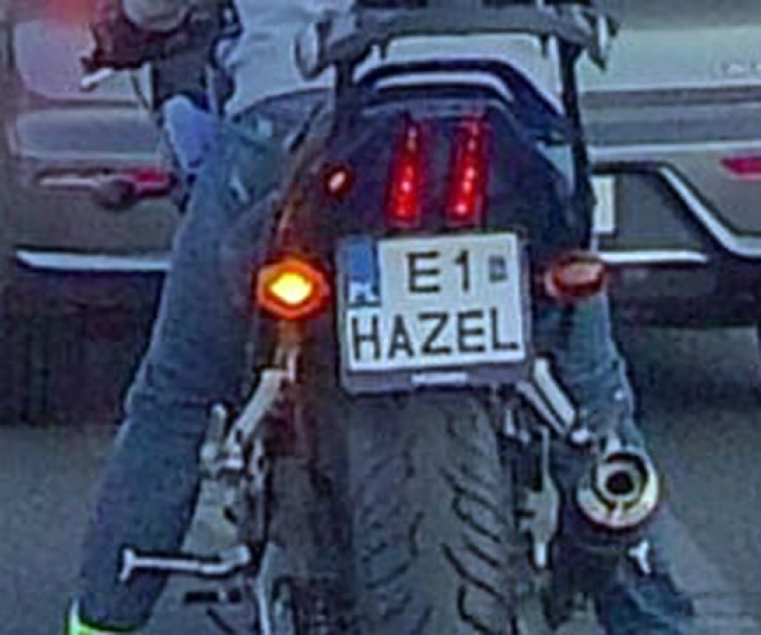 Fajny numer, blacha E1 HAZEL