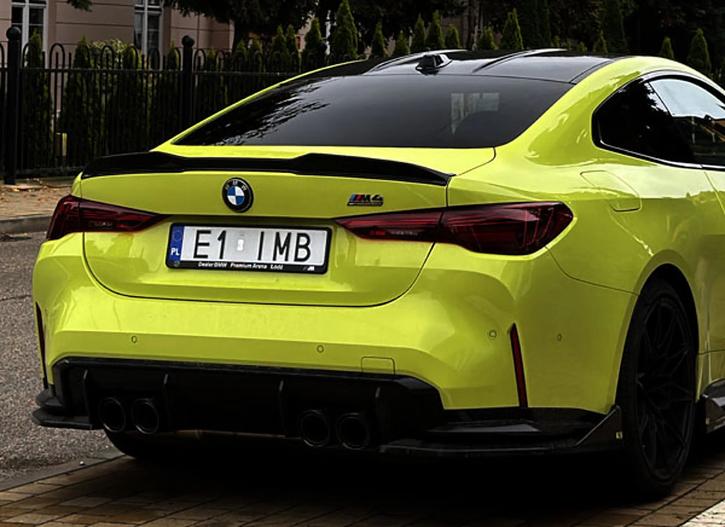 Fajny numer, blacha E1 IMB