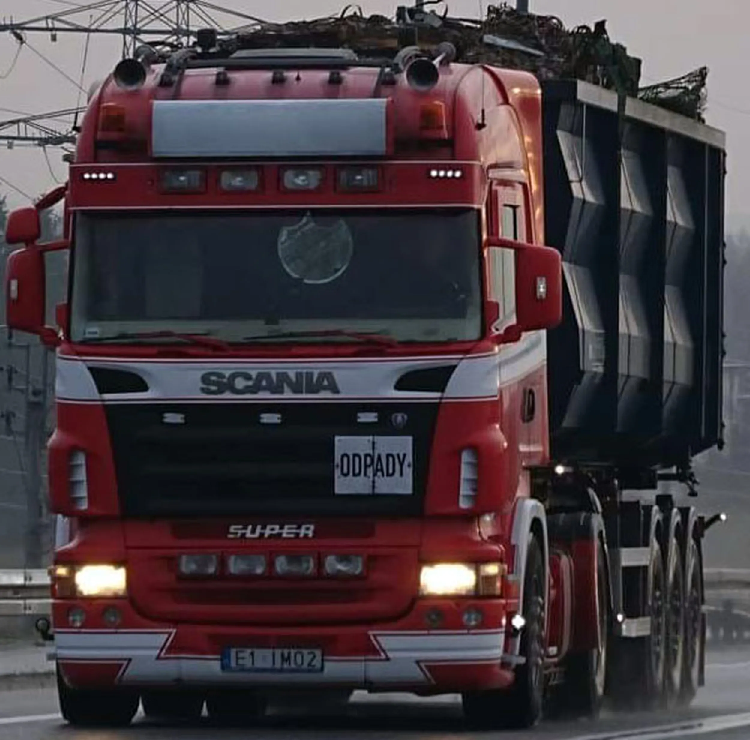 Fajny numer, blacha E1 IMO2