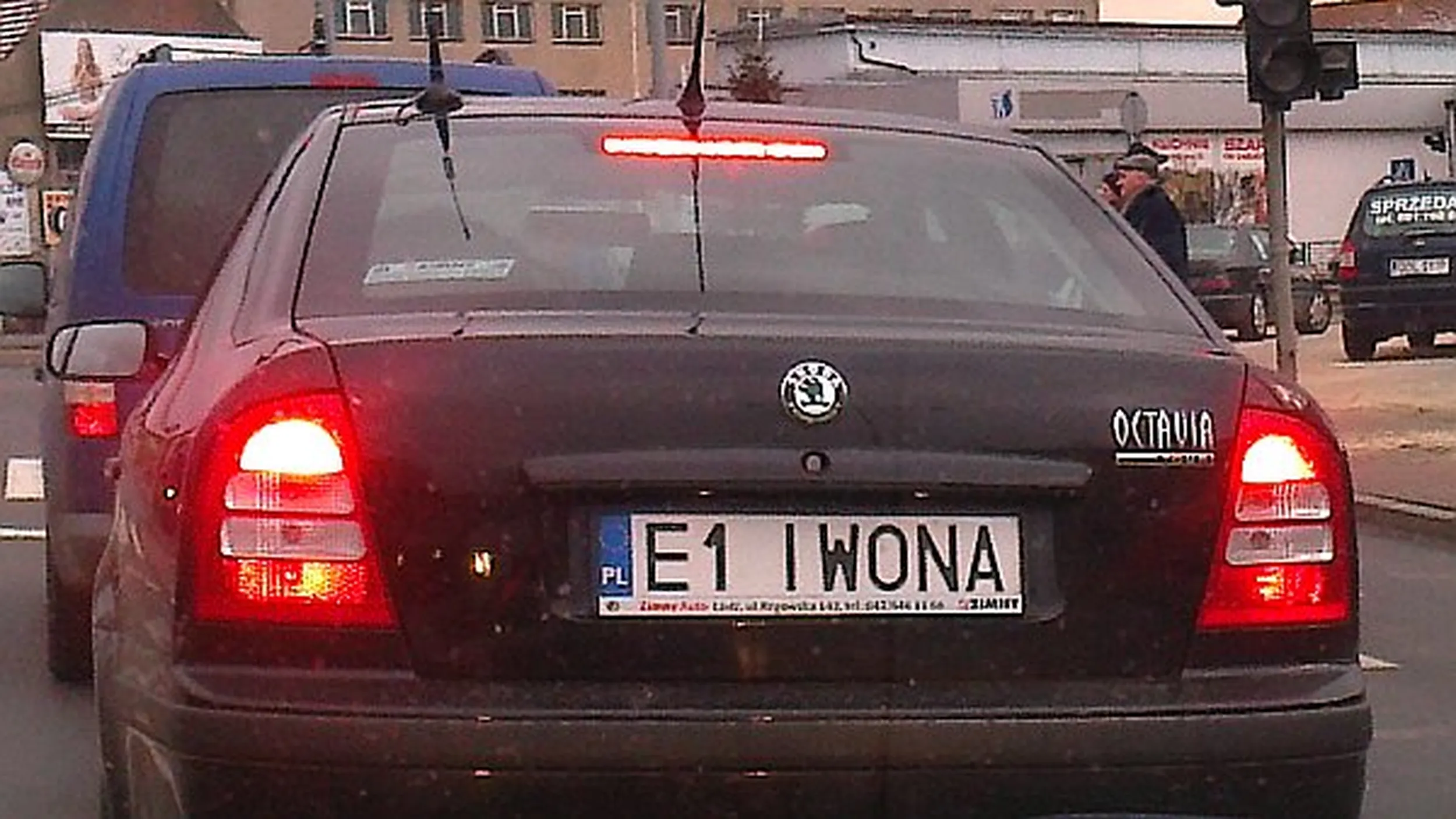 Fajny numer, blacha E1 IWONA