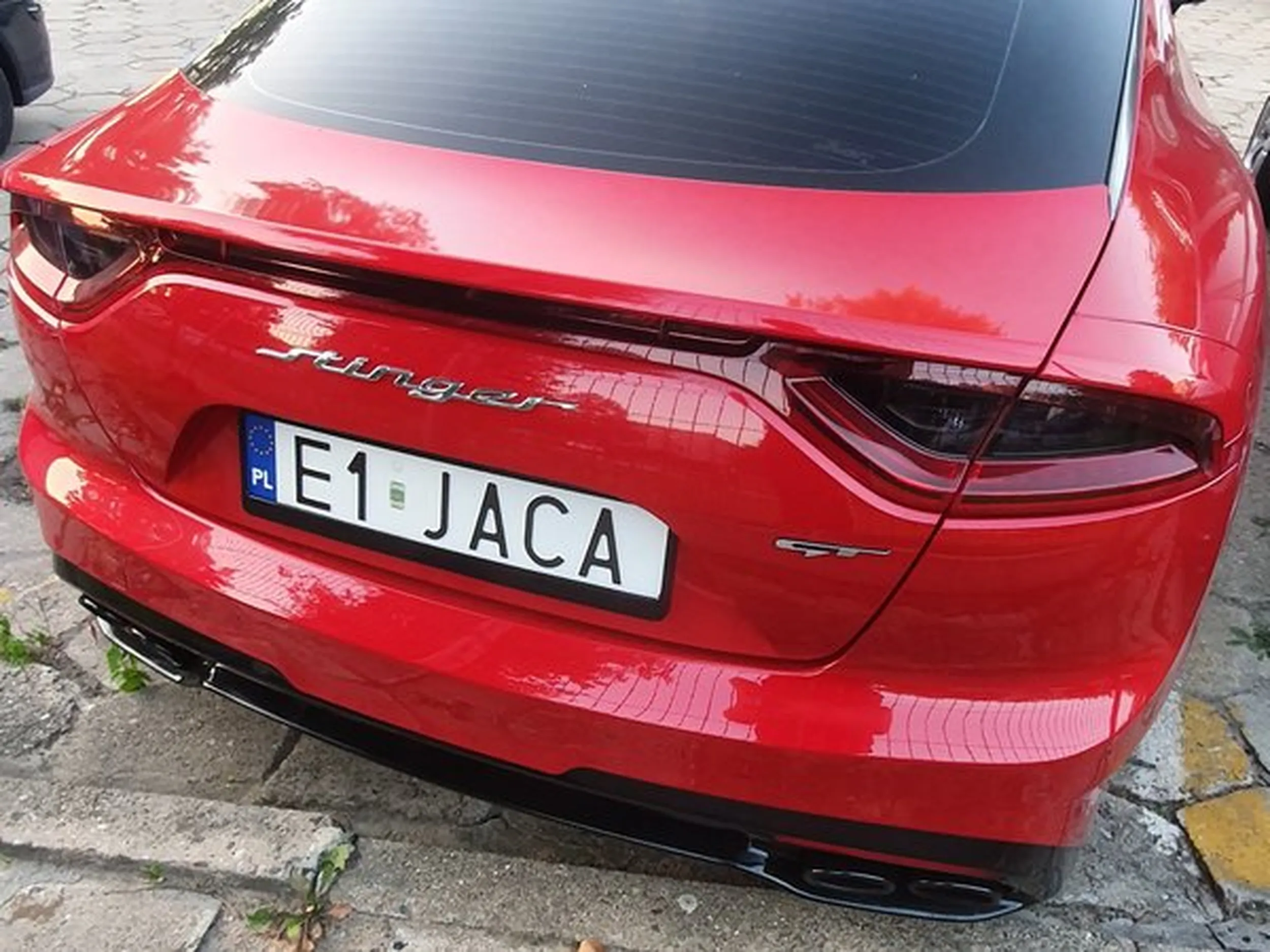 Fajny numer, blacha E1 JACA