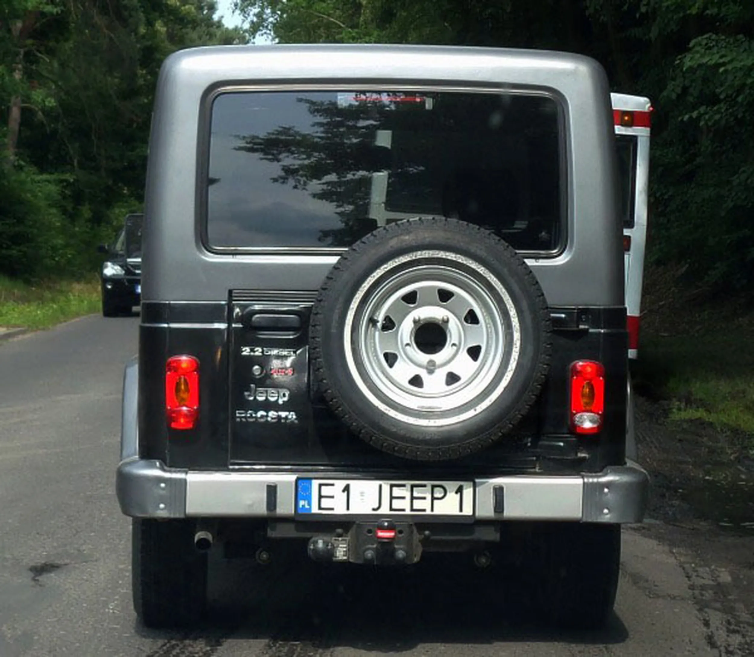 Fajny numer, blacha E1 JEEP1