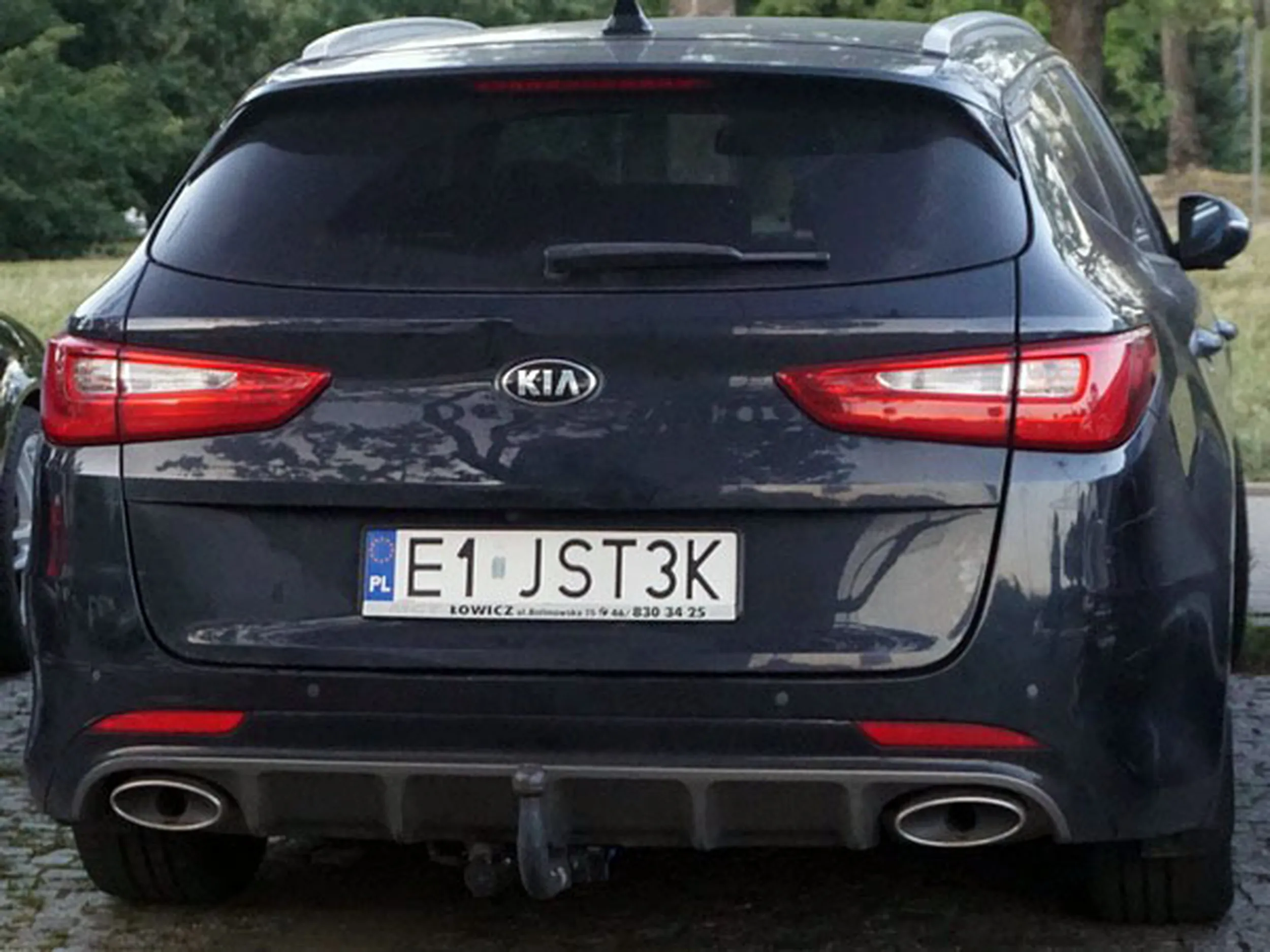 Fajny numer, blacha E1 JST3K