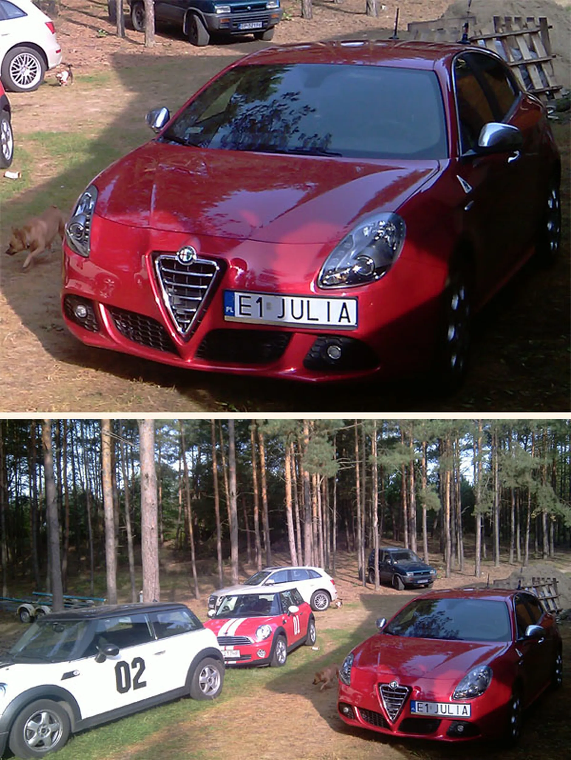 Fajny numer, blacha E1 JULIA