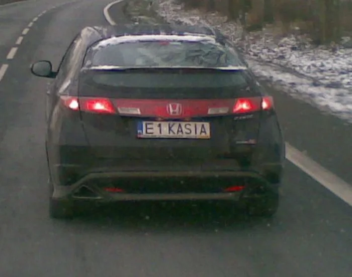 Fajny numer, blacha E1 KASIA