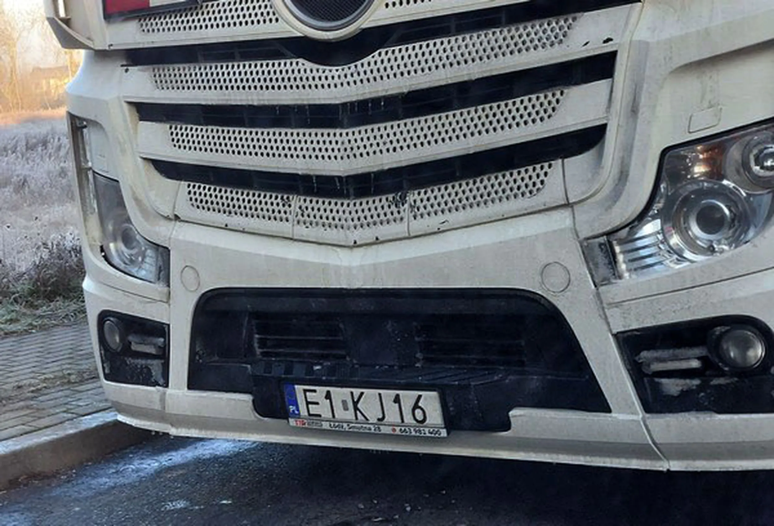 Fajny numer, blacha E1 KJ16