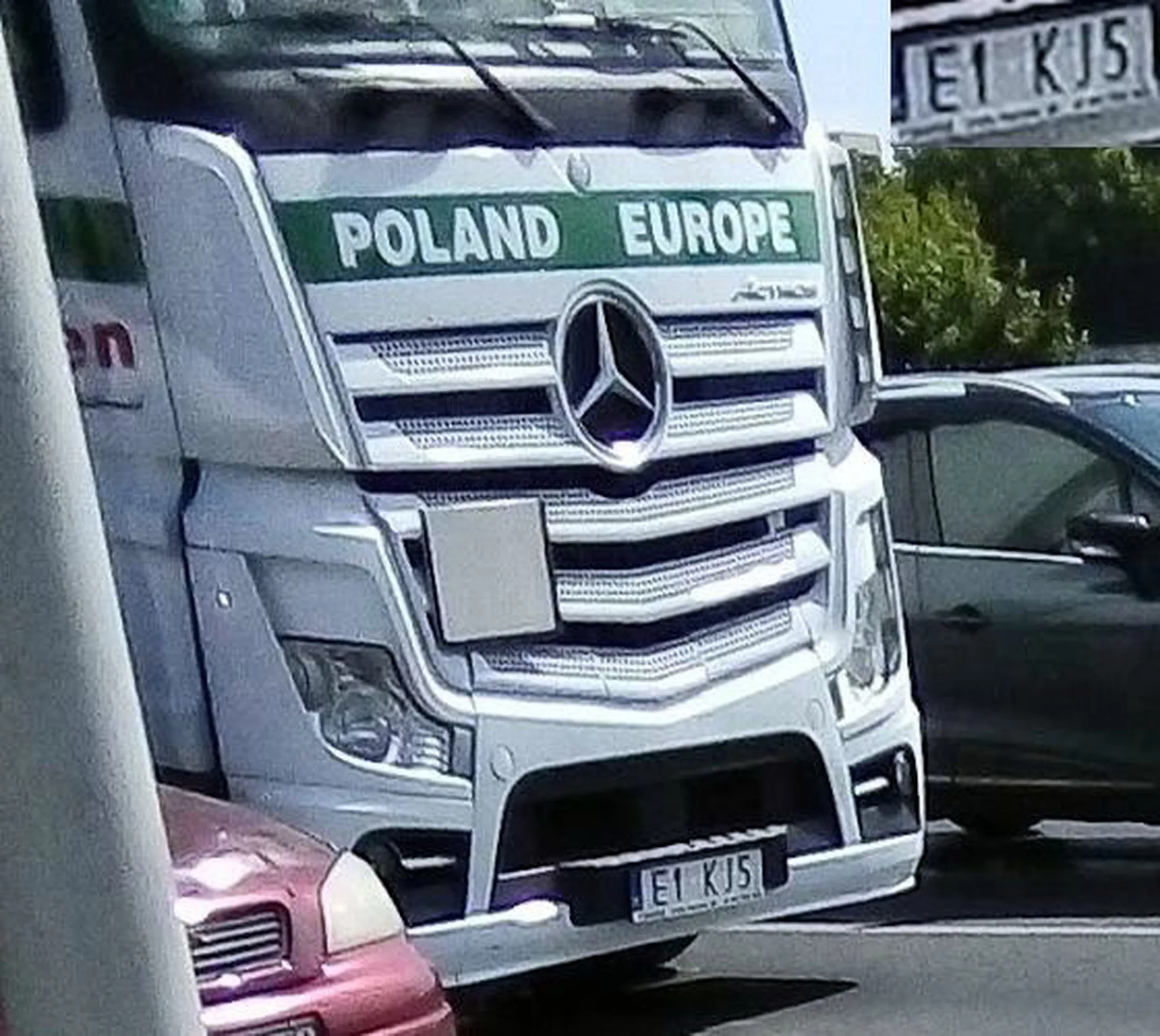 Fajny numer, blacha E1 KJ5