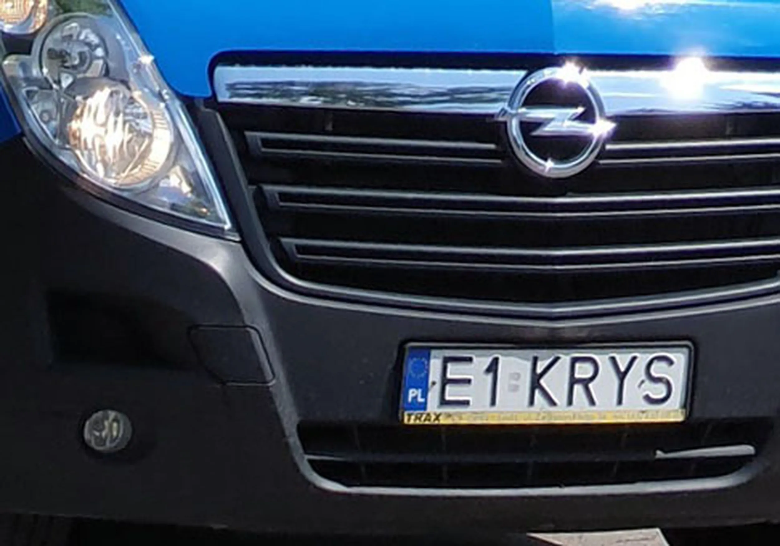 Fajny numer, blacha E1 KRYS