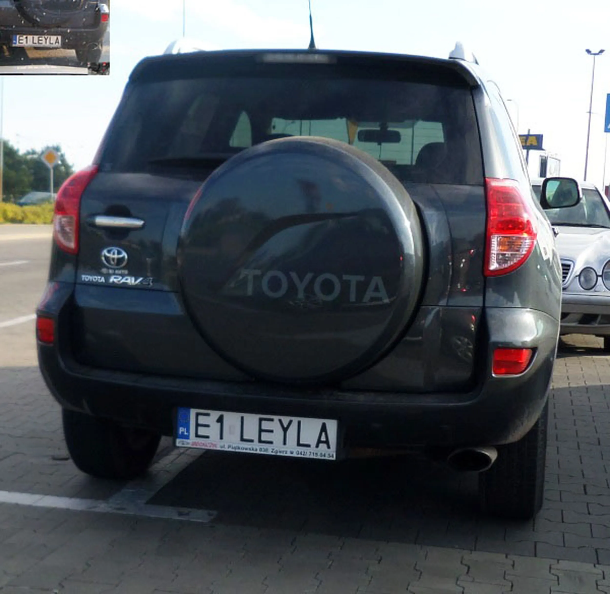 Fajny numer, blacha E1 LEYLA