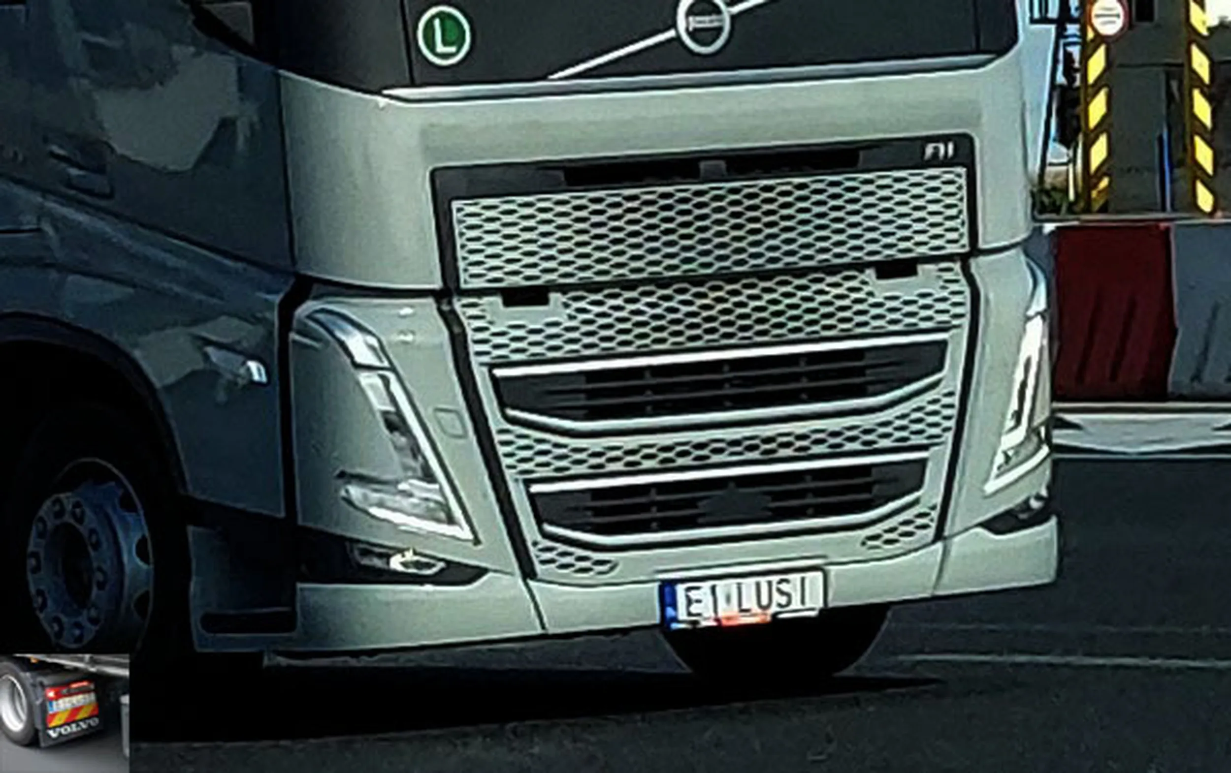 Fajny numer, blacha E1 LUSI