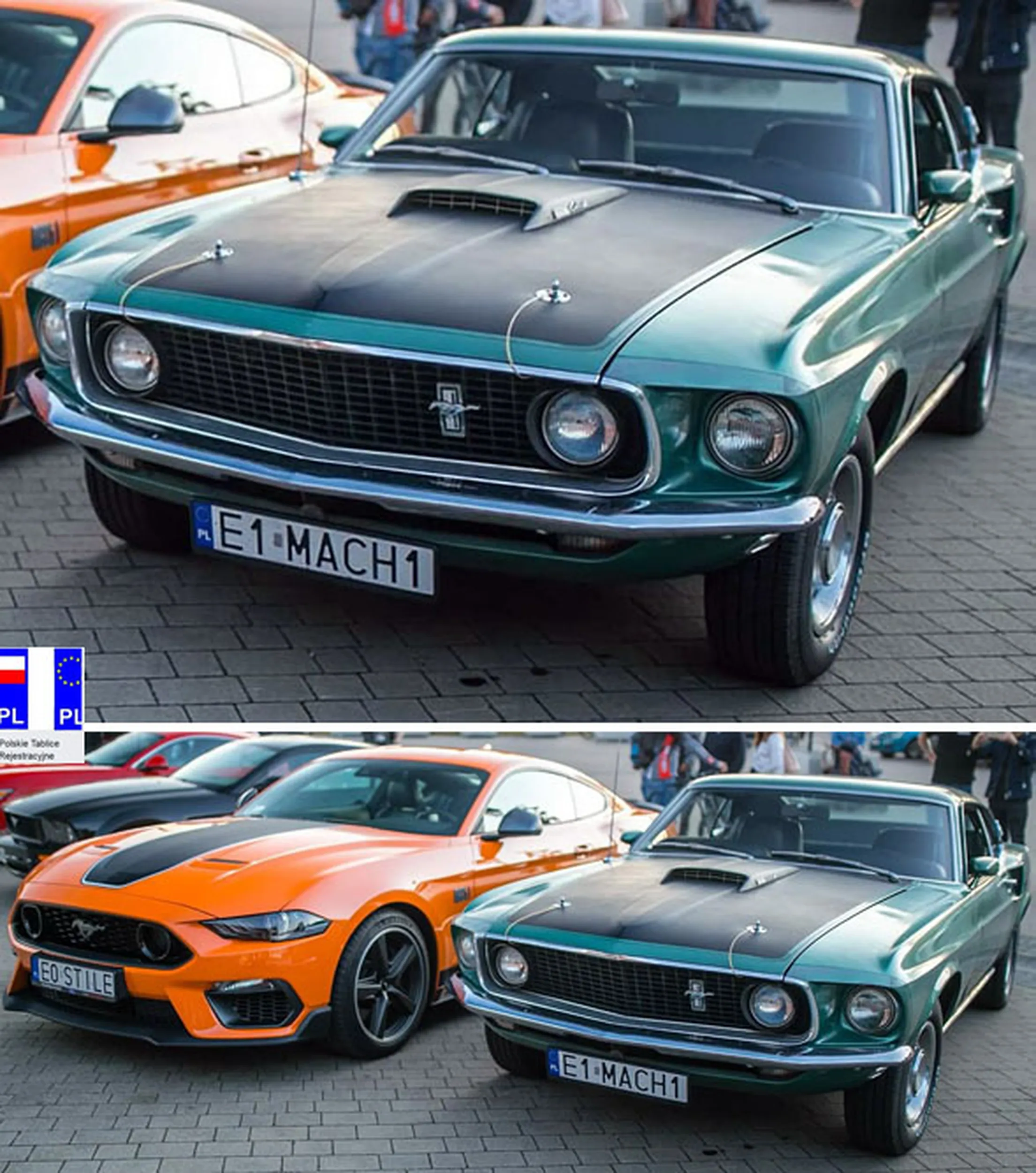 Fajny numer, blacha E1 MACH1