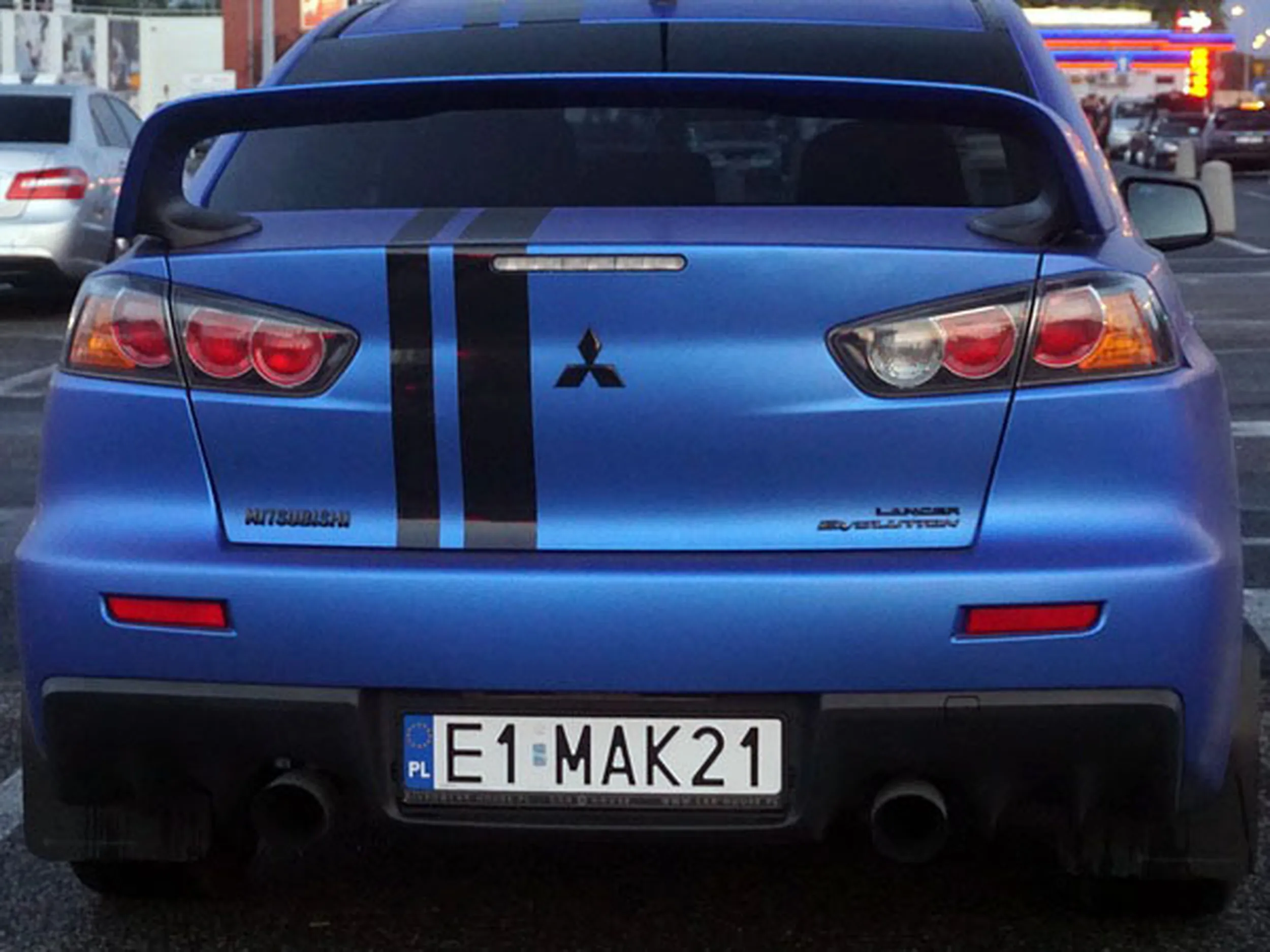 Fajny numer, blacha E1 MAK21