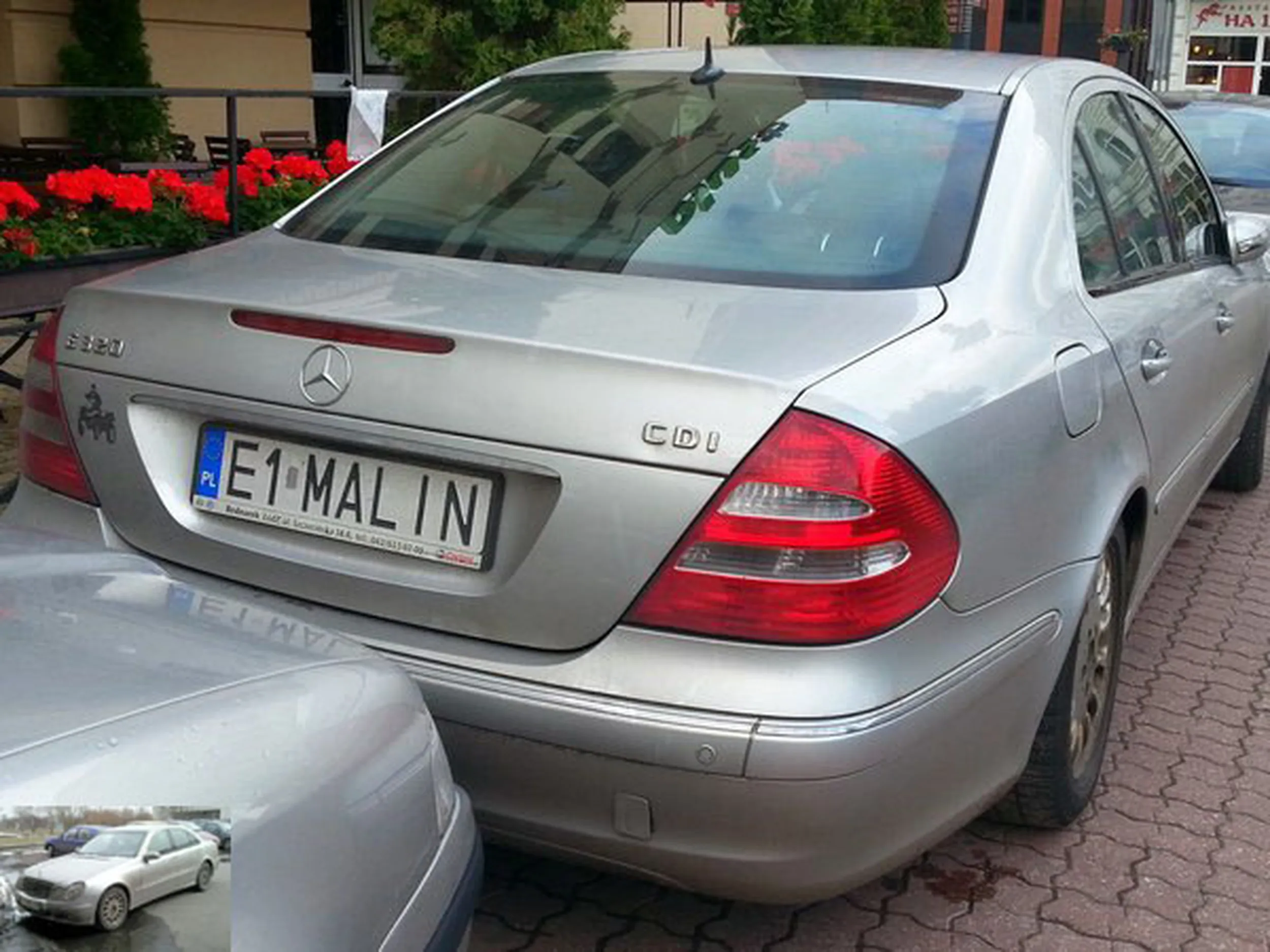 Fajny numer, blacha E1 MALIN