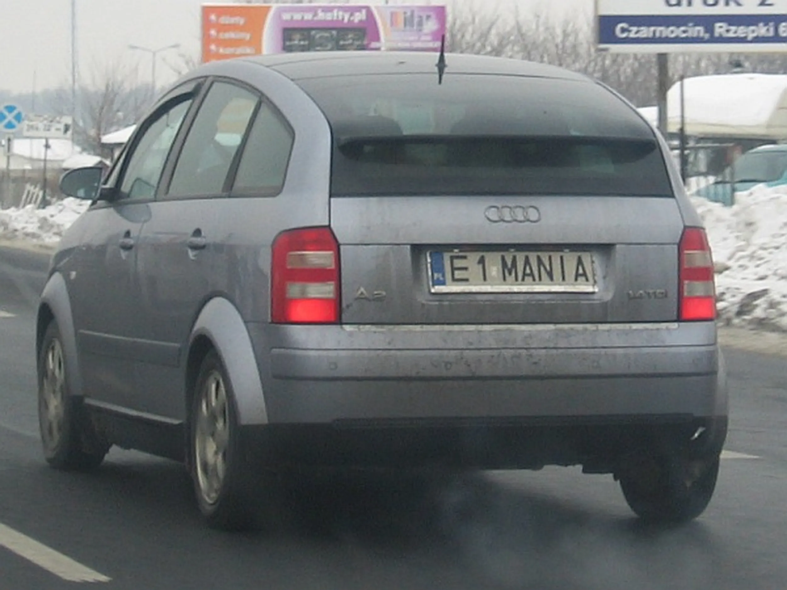 Fajny numer, blacha E1 MANIA