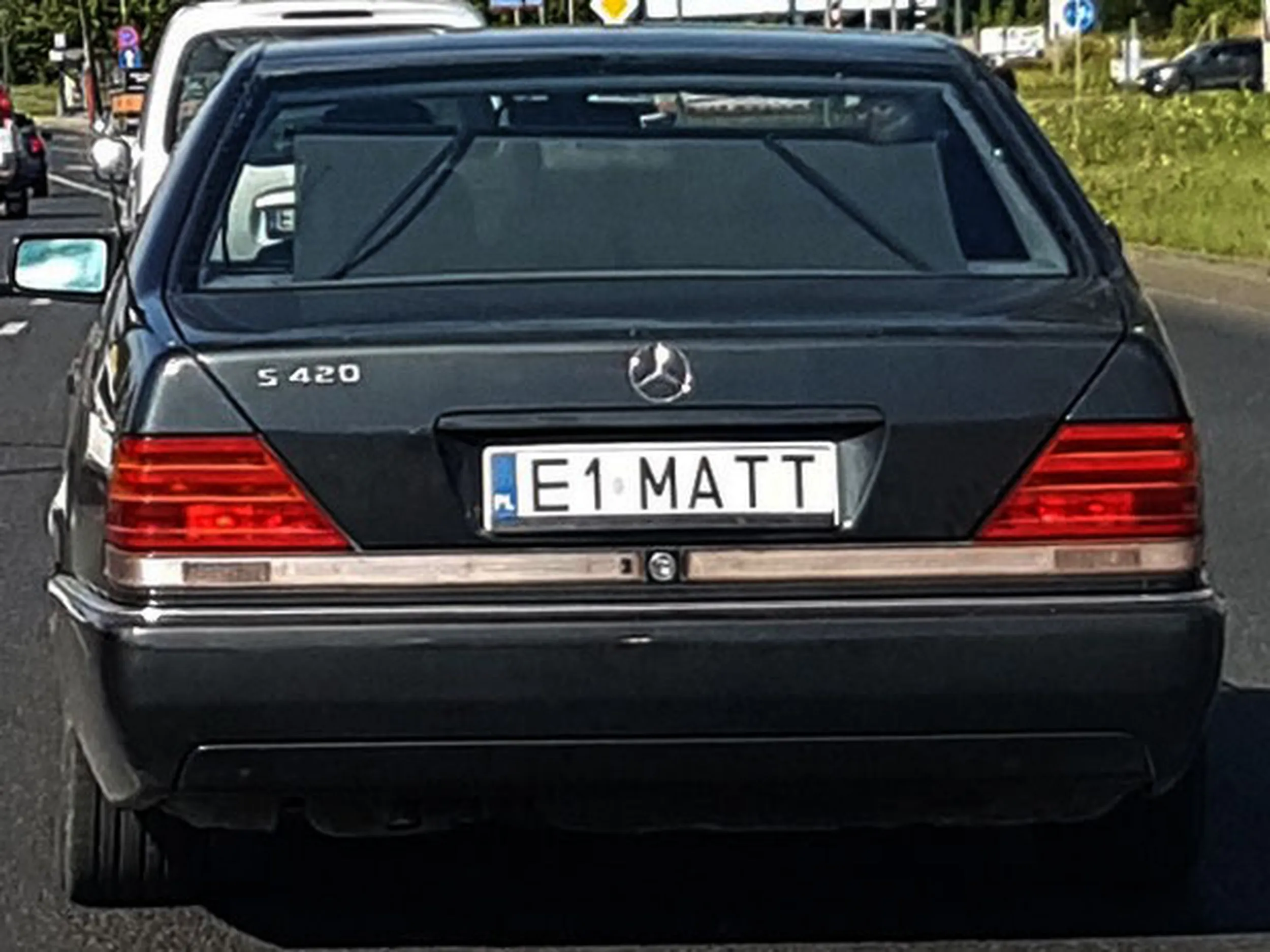 Fajny numer, blacha E1 MATT