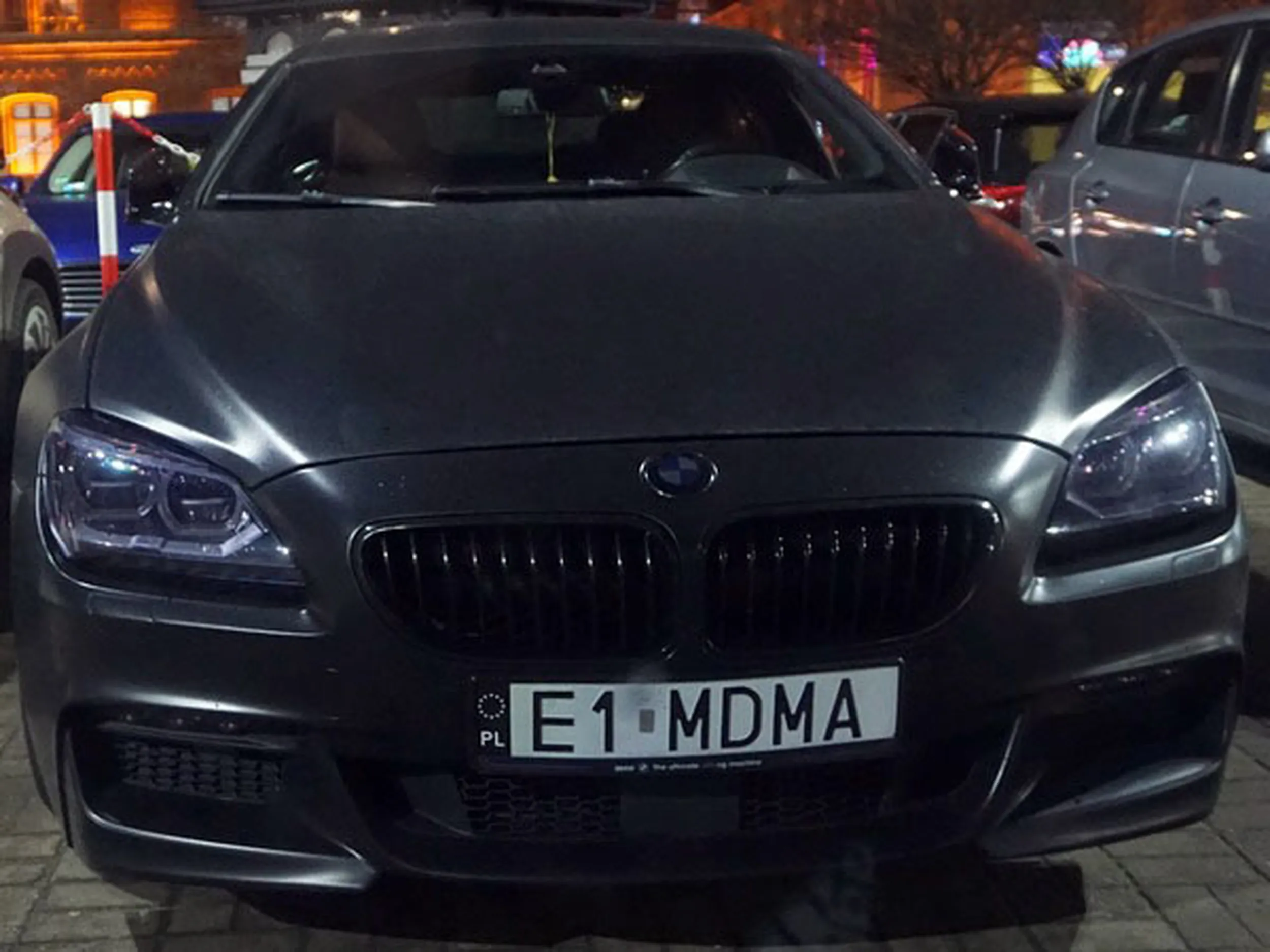 Fajny numer, blacha E1 MDMA